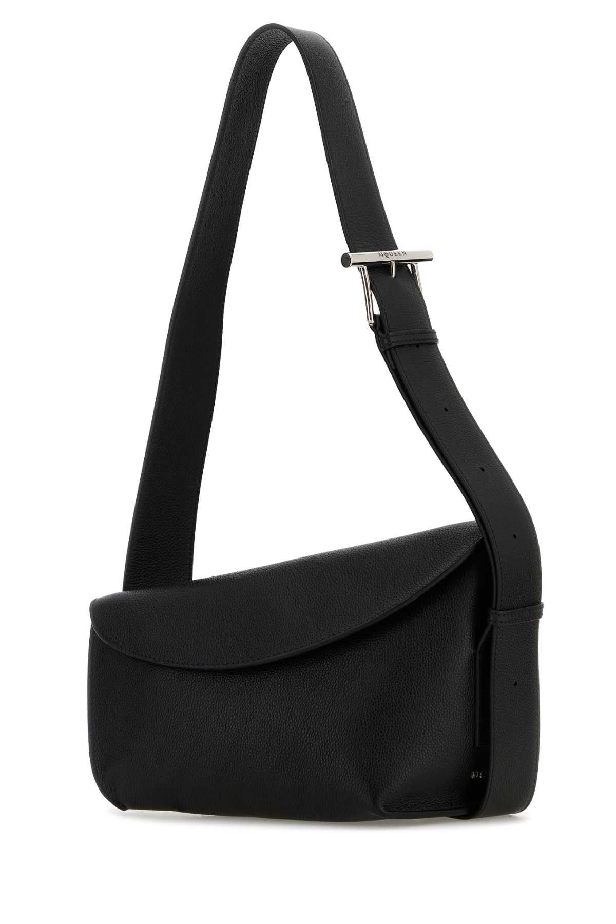 Alexander McQueen Black Large Sling T-Bar Crossbody Bag Size ONE SIZE - 2 Thumbnail