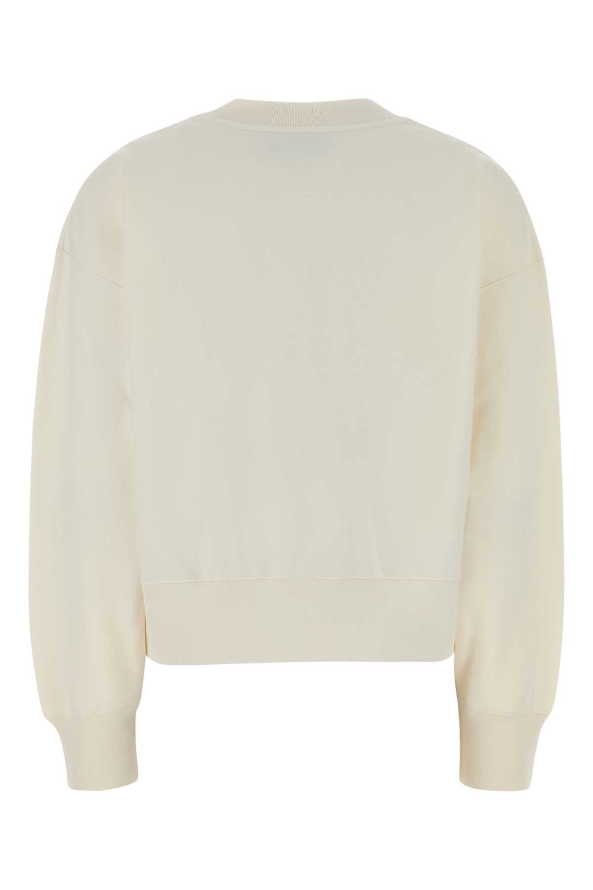 Gucci Ivory Cotton Sweatshirt Size XS / US 0-2 / IT 36-38 - 2 Thumbnail