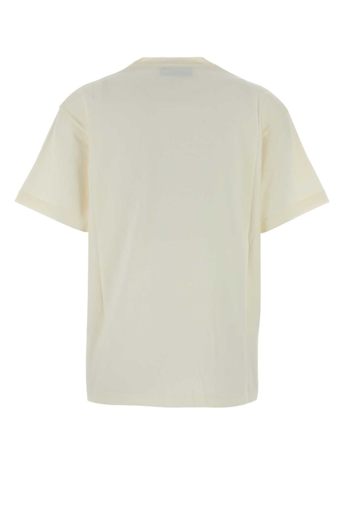 Gucci Ivory Cotton Oversize T-Shirt Size M / US 6-8 / IT 42-44 - 2 Thumbnail