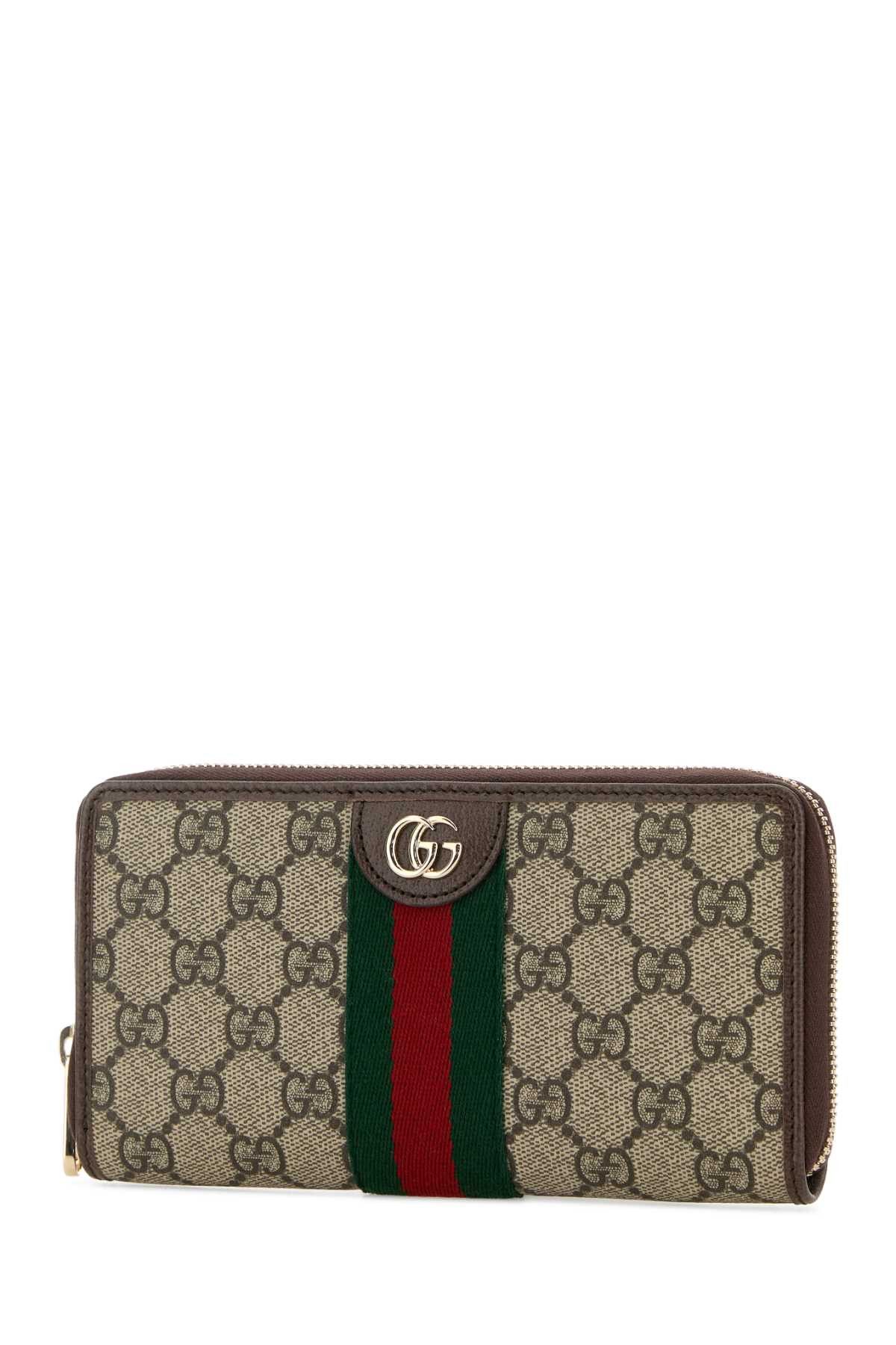 Gucci Gg Supreme Fabric Ophidia Wallet Size ONE SIZE - 2 Thumbnail