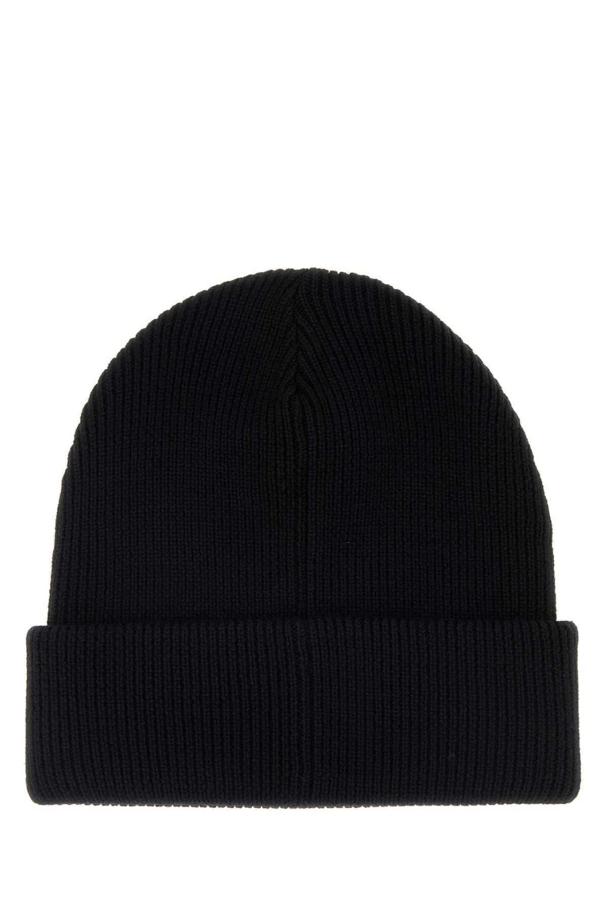 Gucci Black Wool Beanie Hat Size ONE SIZE - 2 Thumbnail