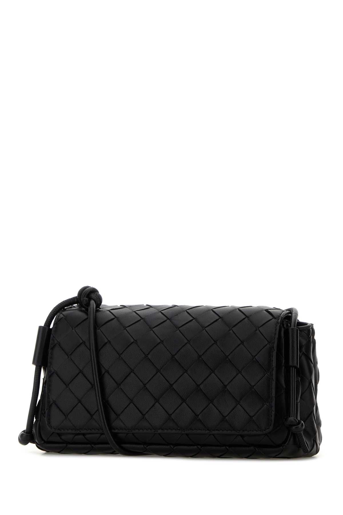 Bottega Veneta Black Nappa Leather Notturno Crossbody Bag Size ONE SIZE - 2 Thumbnail