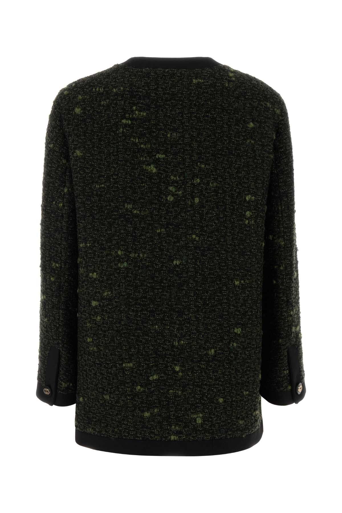 Gucci Multicolor Boucle Overcoat Size M / US 6-8 / IT 42-44 - 2 Thumbnail