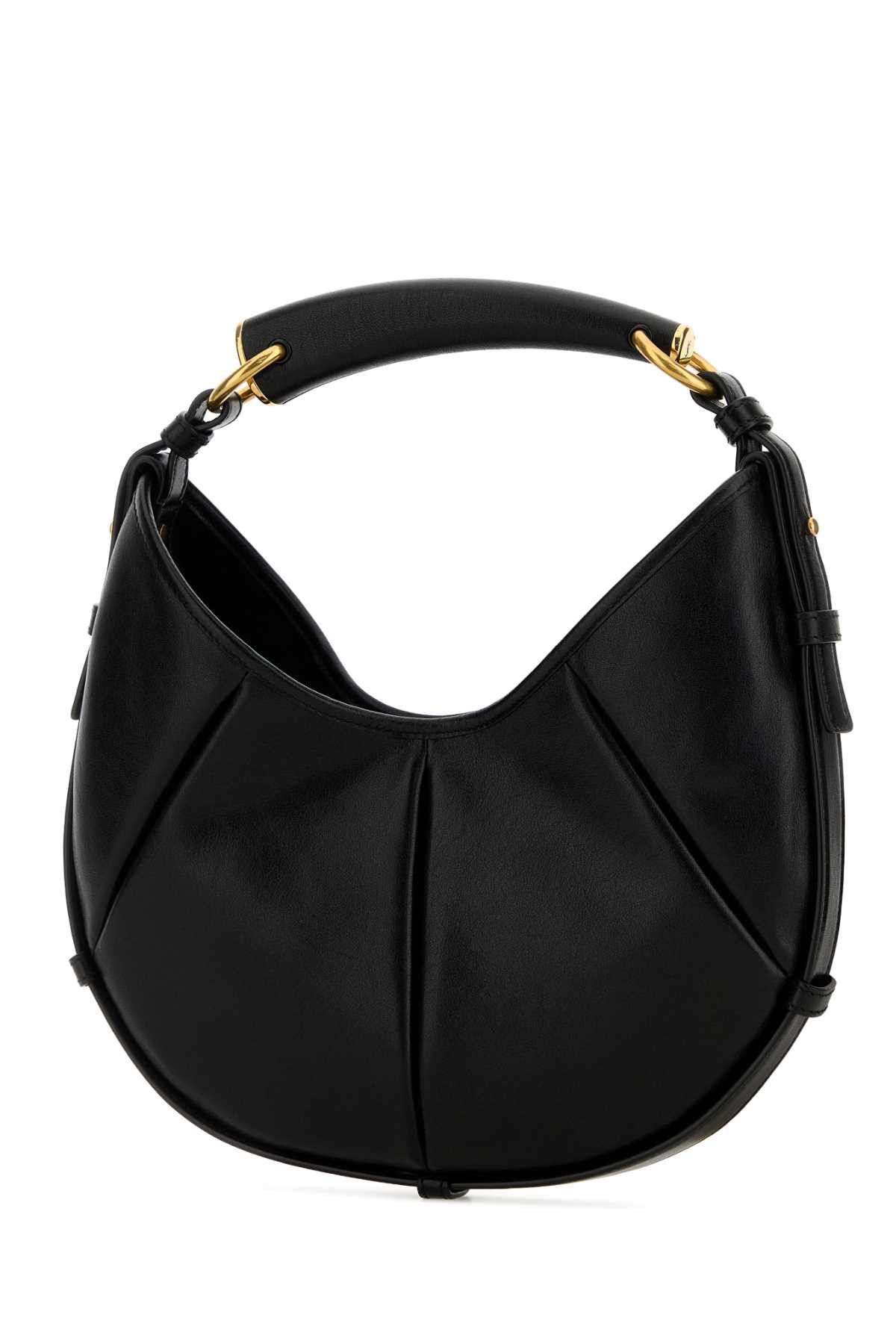 Saint Laurent Paris Black Leather Small Mombasa Shoulder Bag Size ONE SIZE - 2 Thumbnail