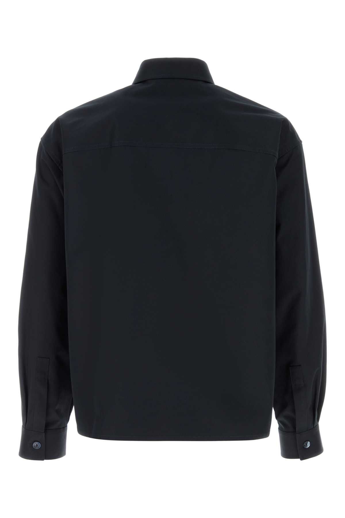 Gucci Navy Blue Cotton Shirt Size US L / EU 52-54 / 3 - 2 Thumbnail