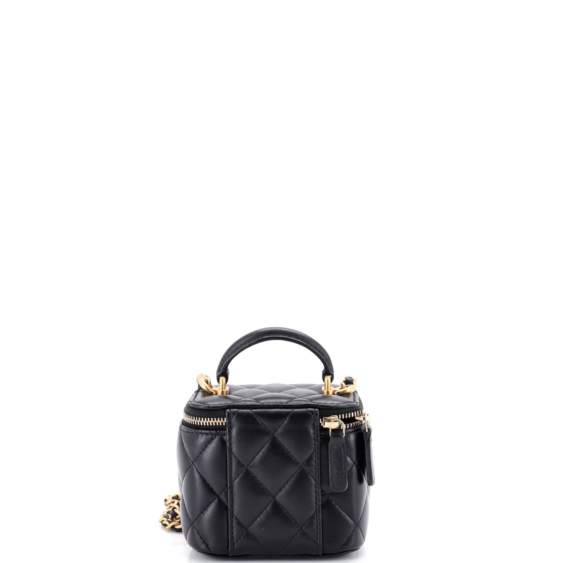 Chanel Classic Top Handle Vanity Case with Chain Size ONE SIZE - 3 Thumbnail