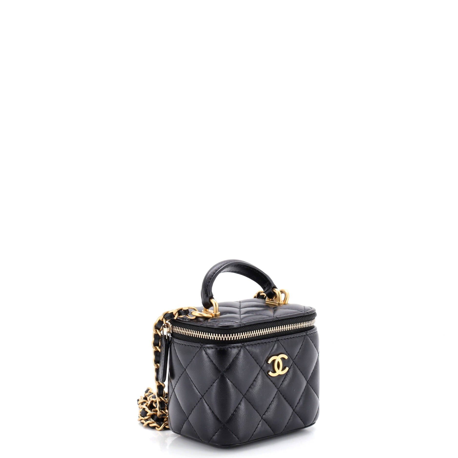 Chanel Classic Top Handle Vanity Case with Chain Size ONE SIZE - 2 Thumbnail
