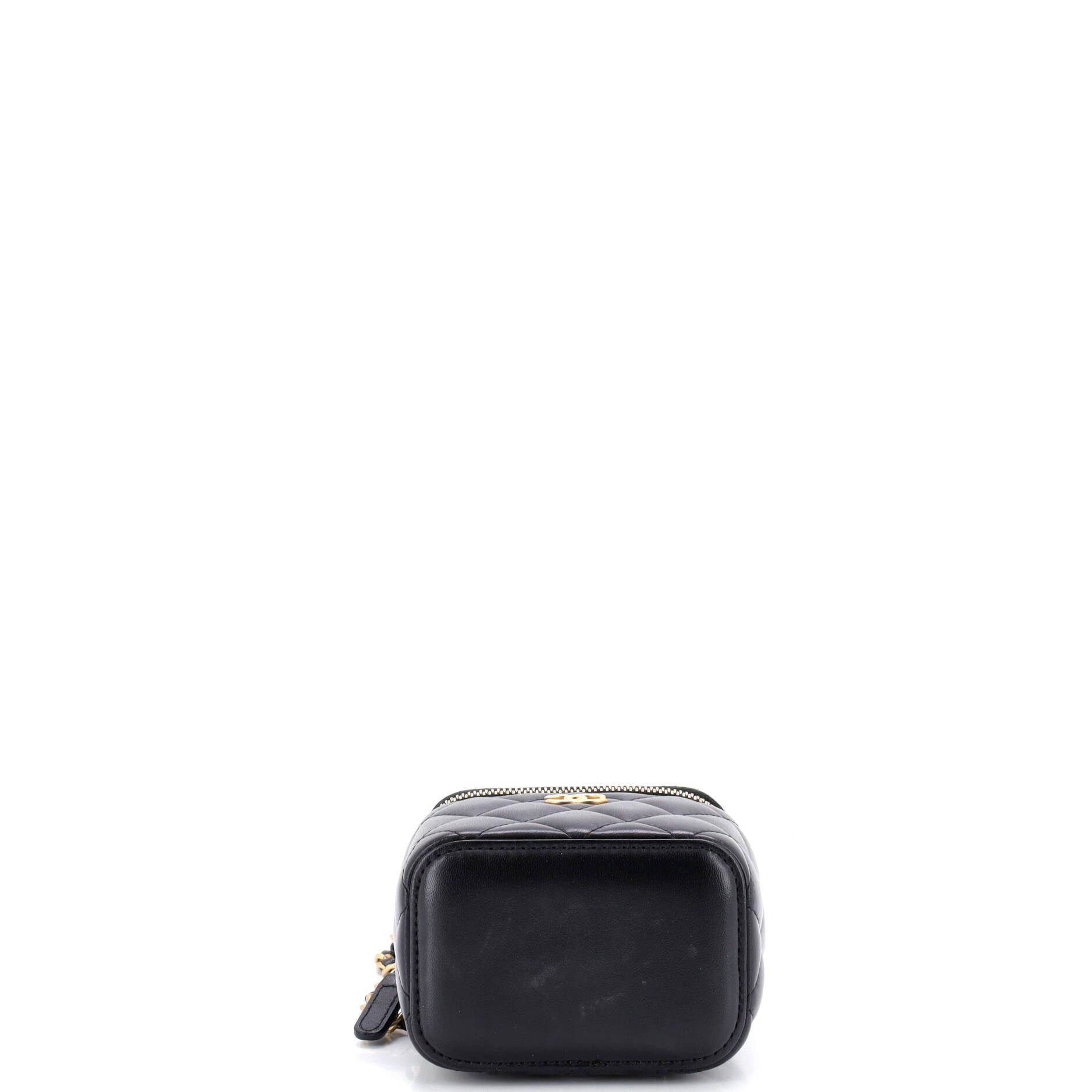 Chanel Classic Top Handle Vanity Case with Chain Size ONE SIZE - 4 Thumbnail