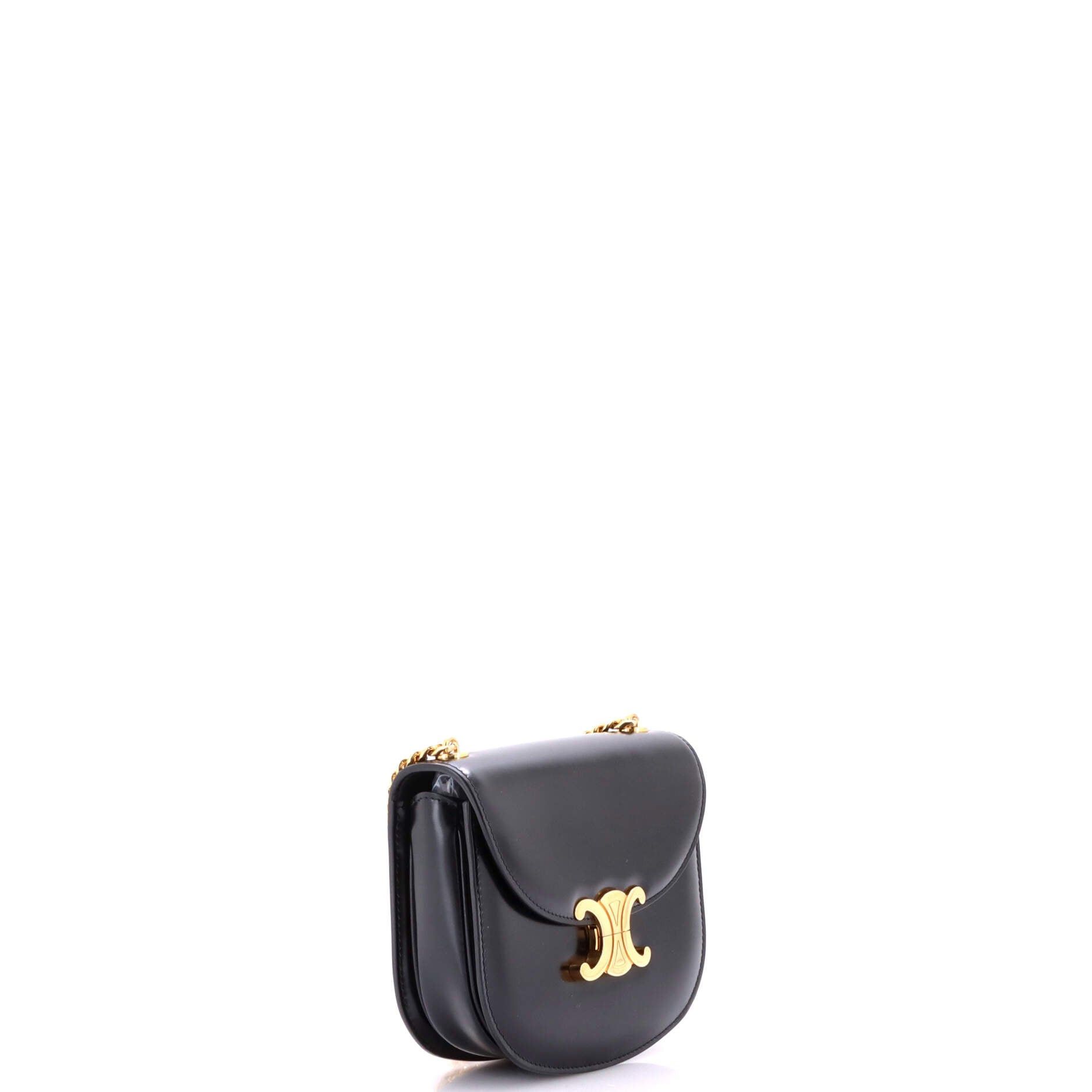 Celine Triomphe Besace Clea Chain Flap Bag Size ONE SIZE - 2 Thumbnail