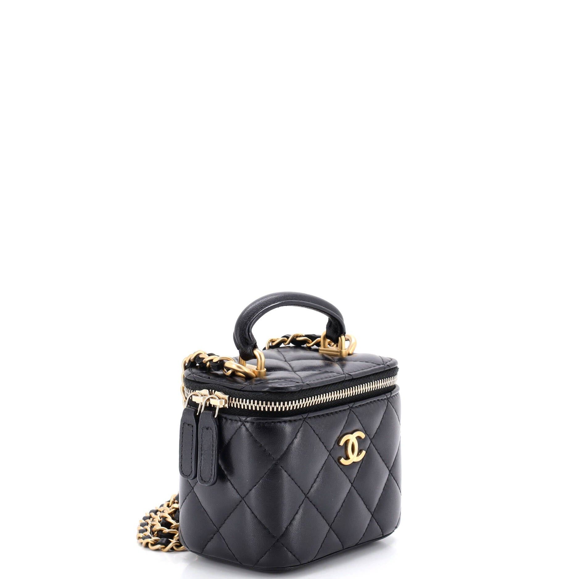 Chanel Classic Top Handle Vanity Case with Chain Size ONE SIZE - 3 Thumbnail