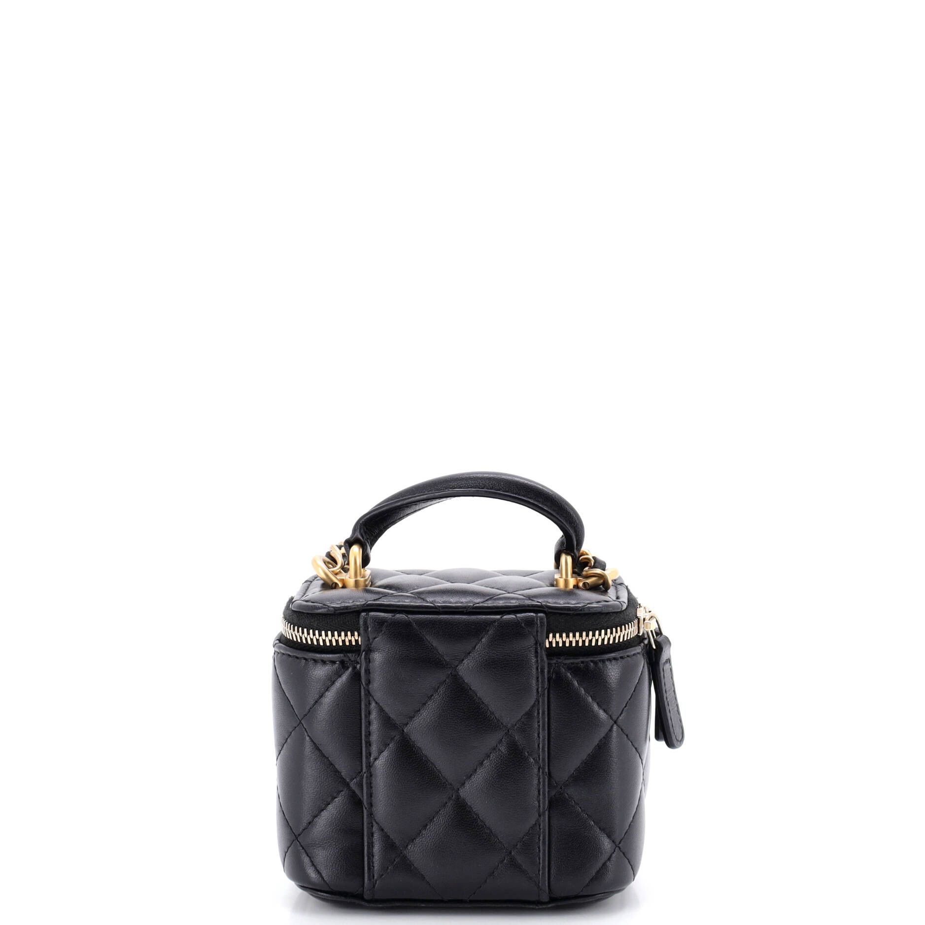 Chanel Classic Top Handle Vanity Case with Chain Size ONE SIZE - 4 Thumbnail