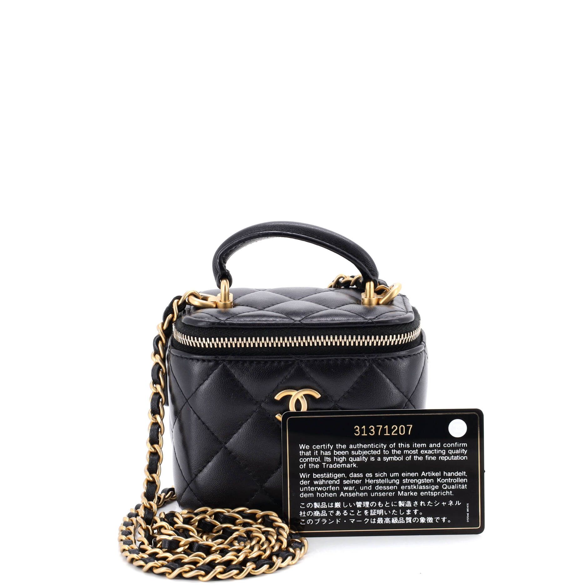 Chanel Classic Top Handle Vanity Case with Chain Size ONE SIZE - 2 Thumbnail