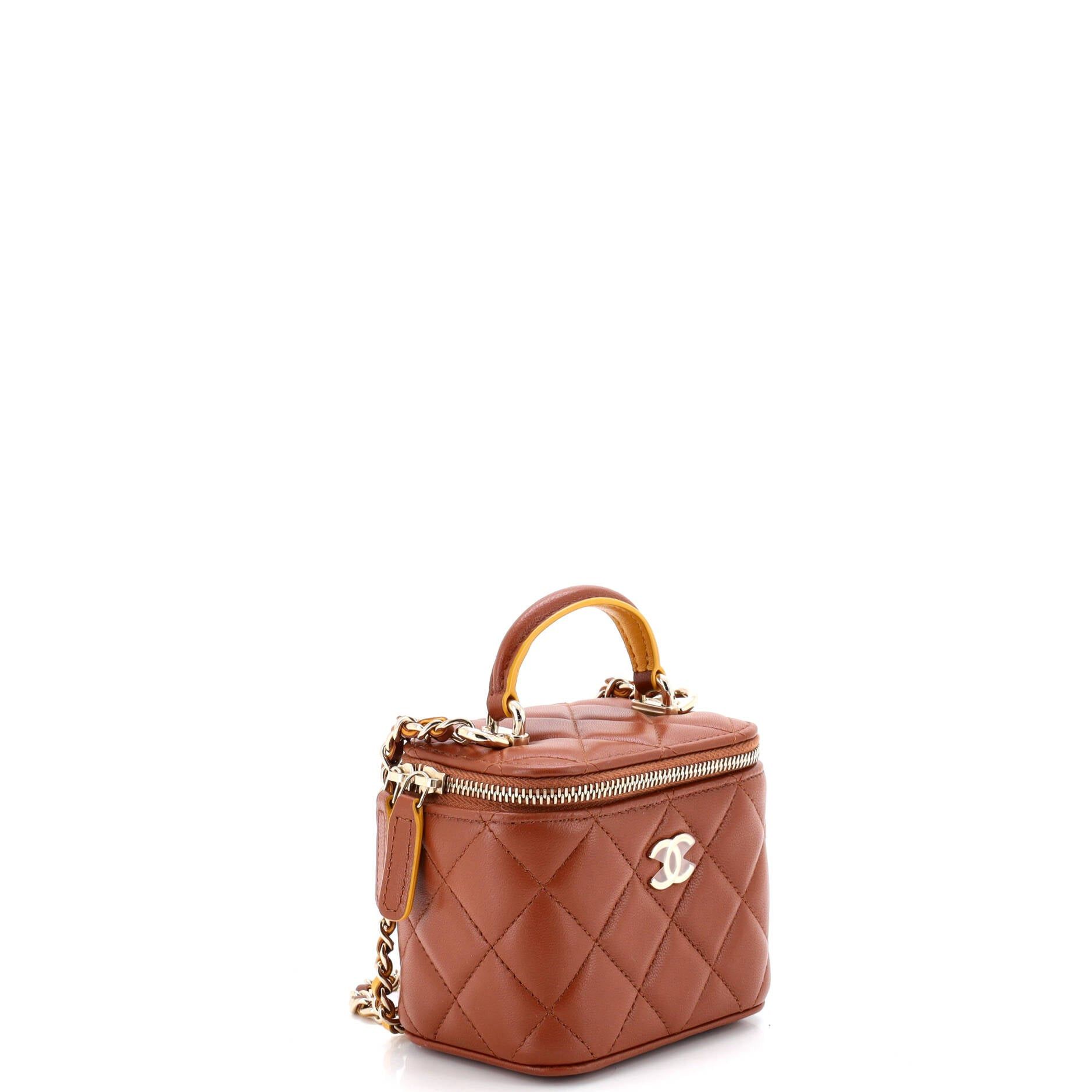 Chanel Classic Top Handle Vanity Case with Chain Size ONE SIZE - 2 Thumbnail