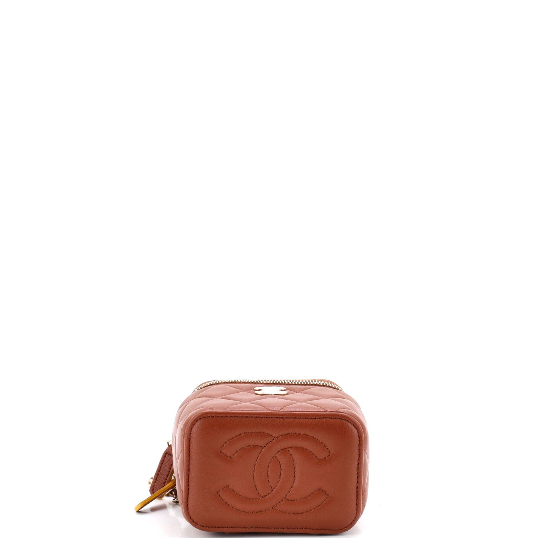 Chanel Classic Top Handle Vanity Case with Chain Size ONE SIZE - 4 Thumbnail