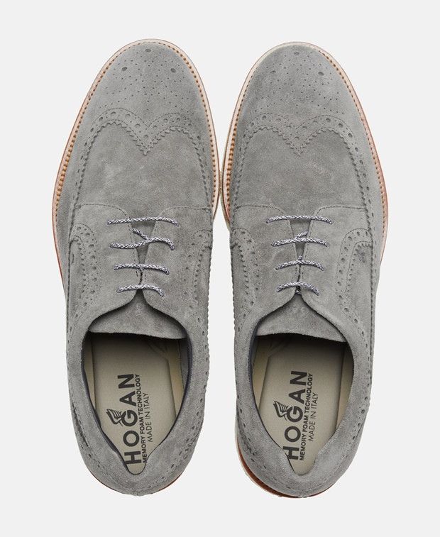Hogan HG0 NATURALE SCURO Derbys Size US 6.5 / EU 39-40 - 3 Thumbnail
