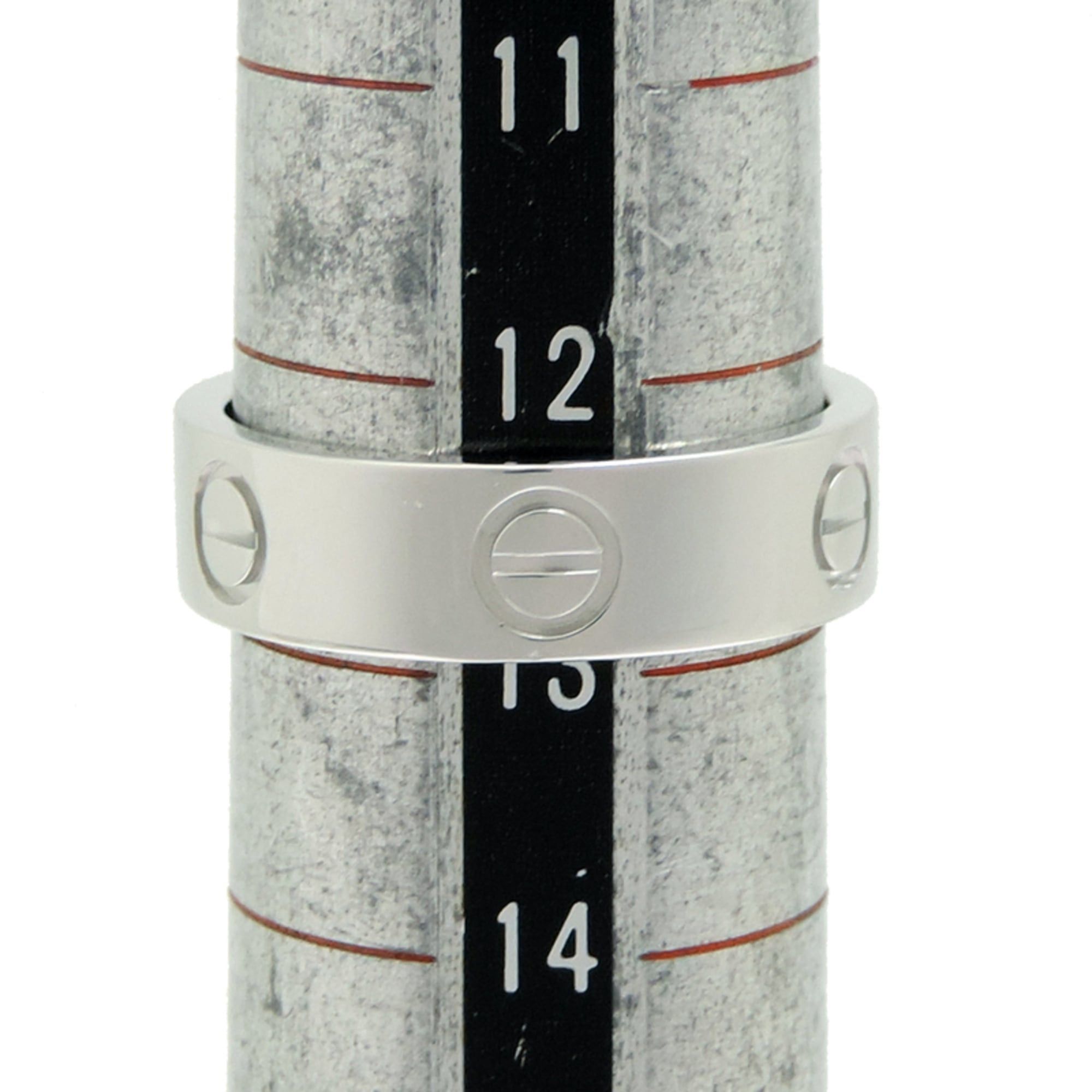 Cartier Cartier Love #53 Women's/Men's Ring B4084900 Pt950 Platinum Size ONE SIZE - 7 Thumbnail