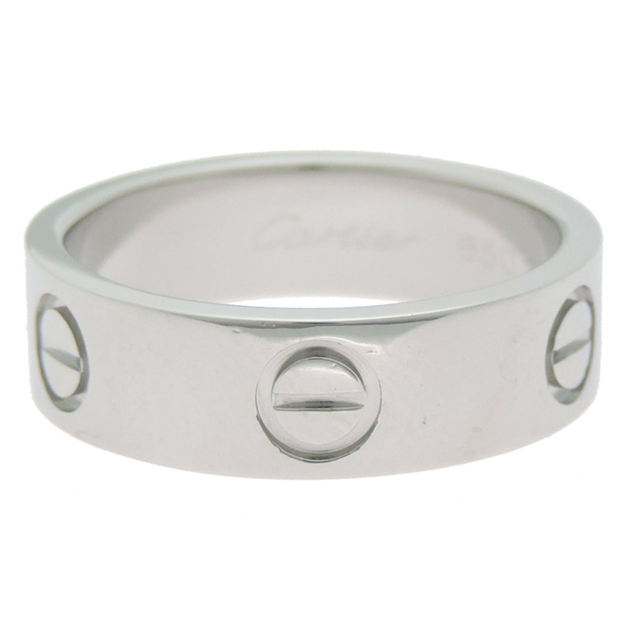 Cartier Cartier Love #53 Women's/Men's Ring B4084900 Pt950 Platinum Size ONE SIZE - 4 Thumbnail
