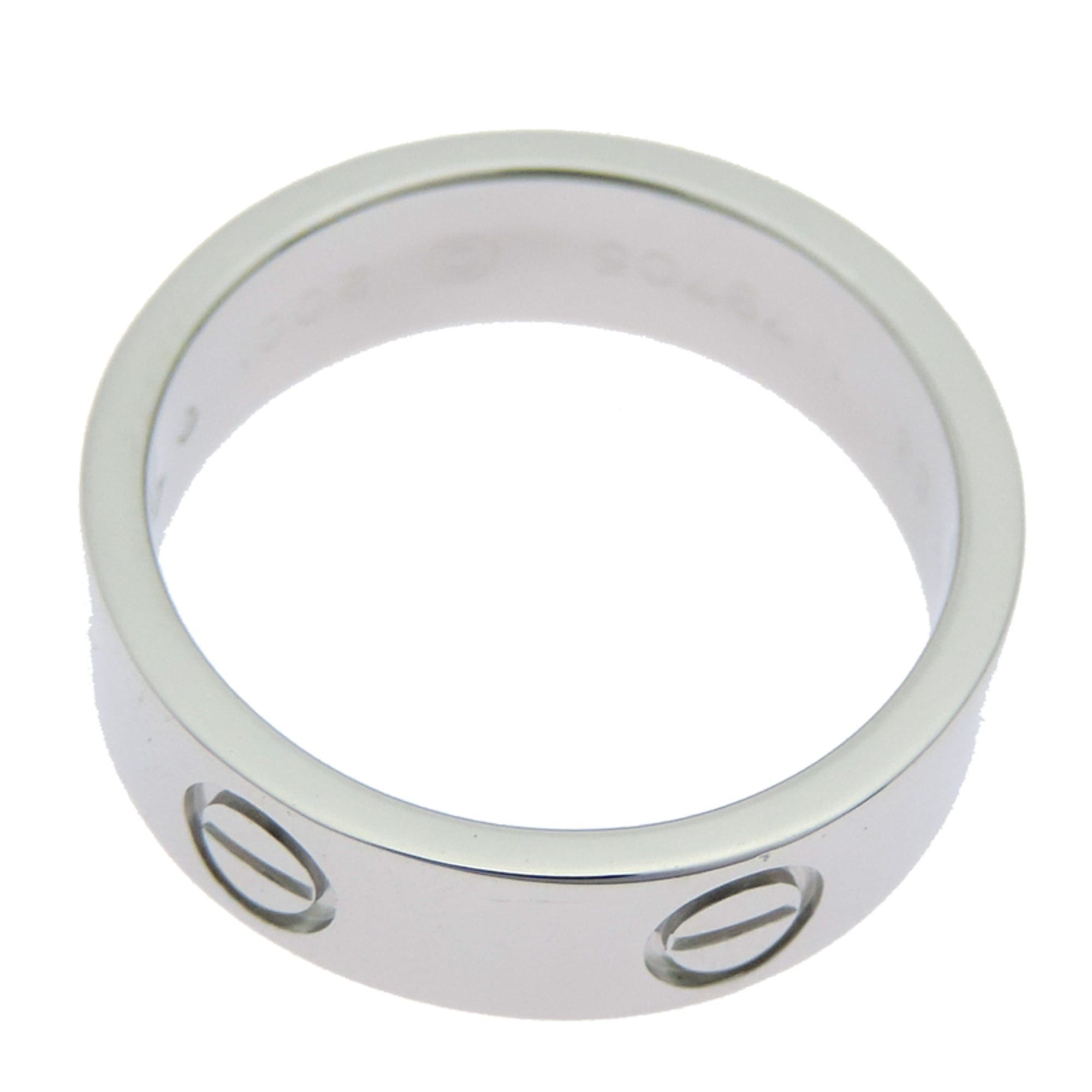 Cartier Cartier Love #53 Women's/Men's Ring B4084900 Pt950 Platinum Size ONE SIZE - 3 Thumbnail