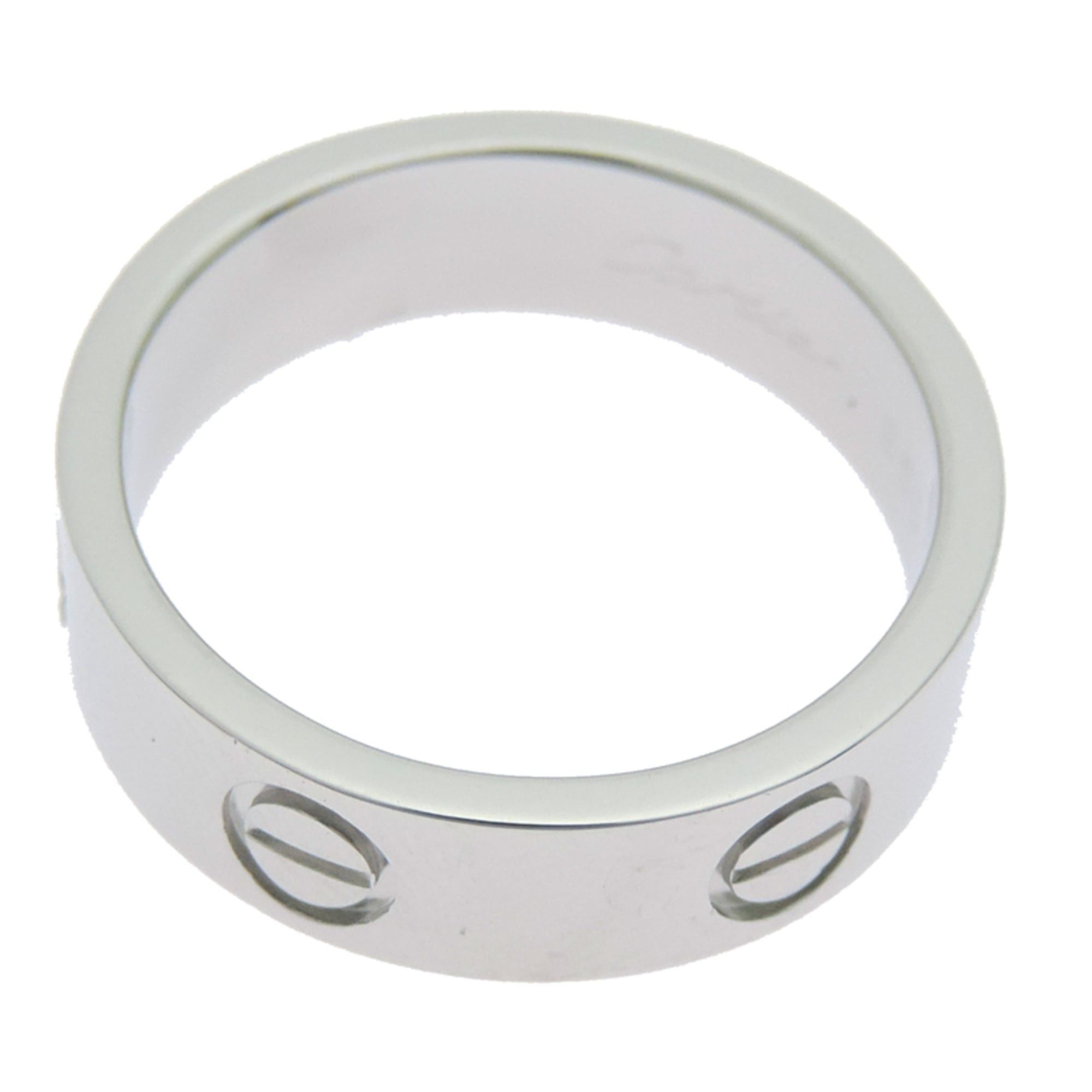 Cartier Cartier Love #53 Women's/Men's Ring B4084900 Pt950 Platinum Size ONE SIZE - 2 Thumbnail
