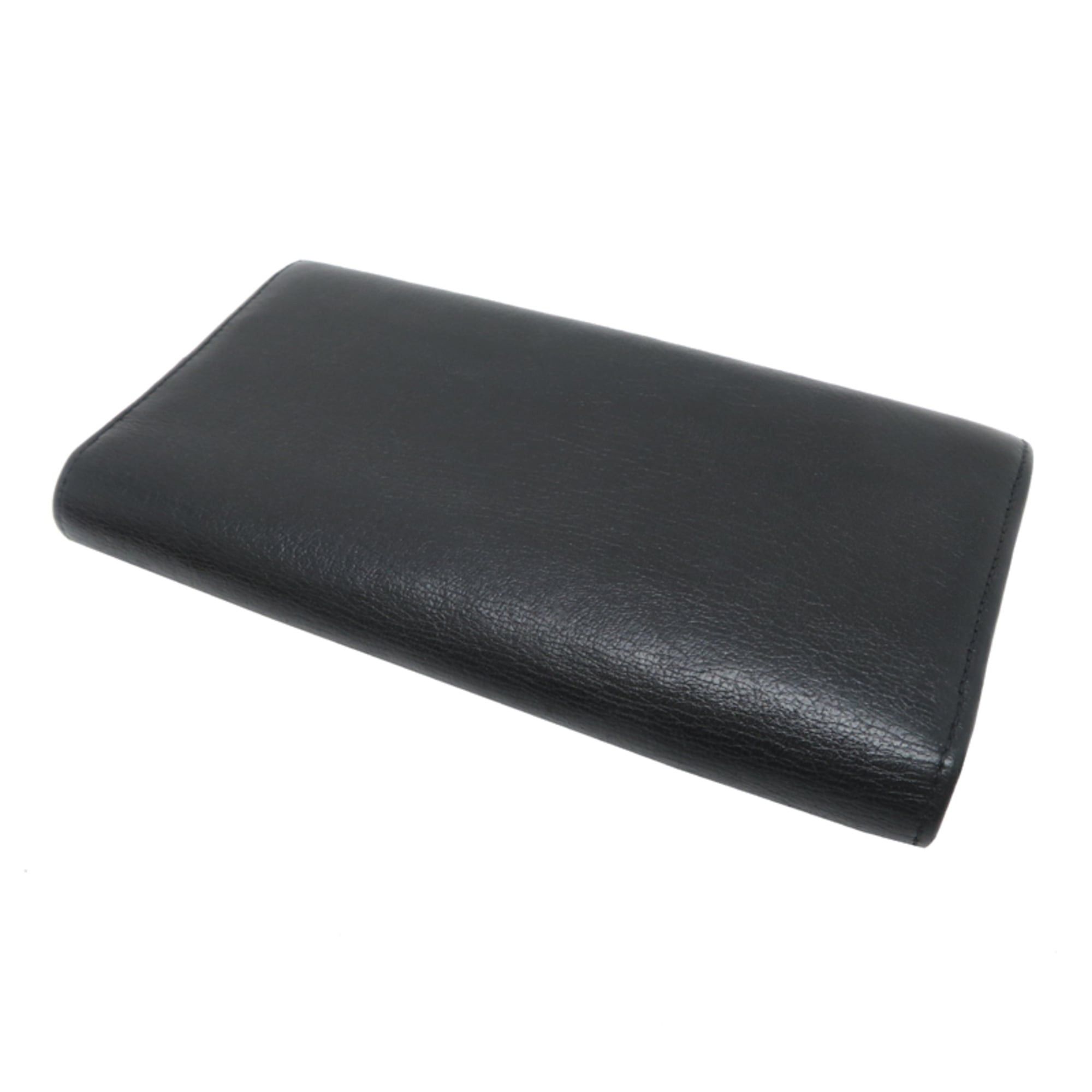 Cartier Cartier Marcello Women's Long Wallet L3001295 Calfskin Black Size ONE SIZE - 4 Thumbnail