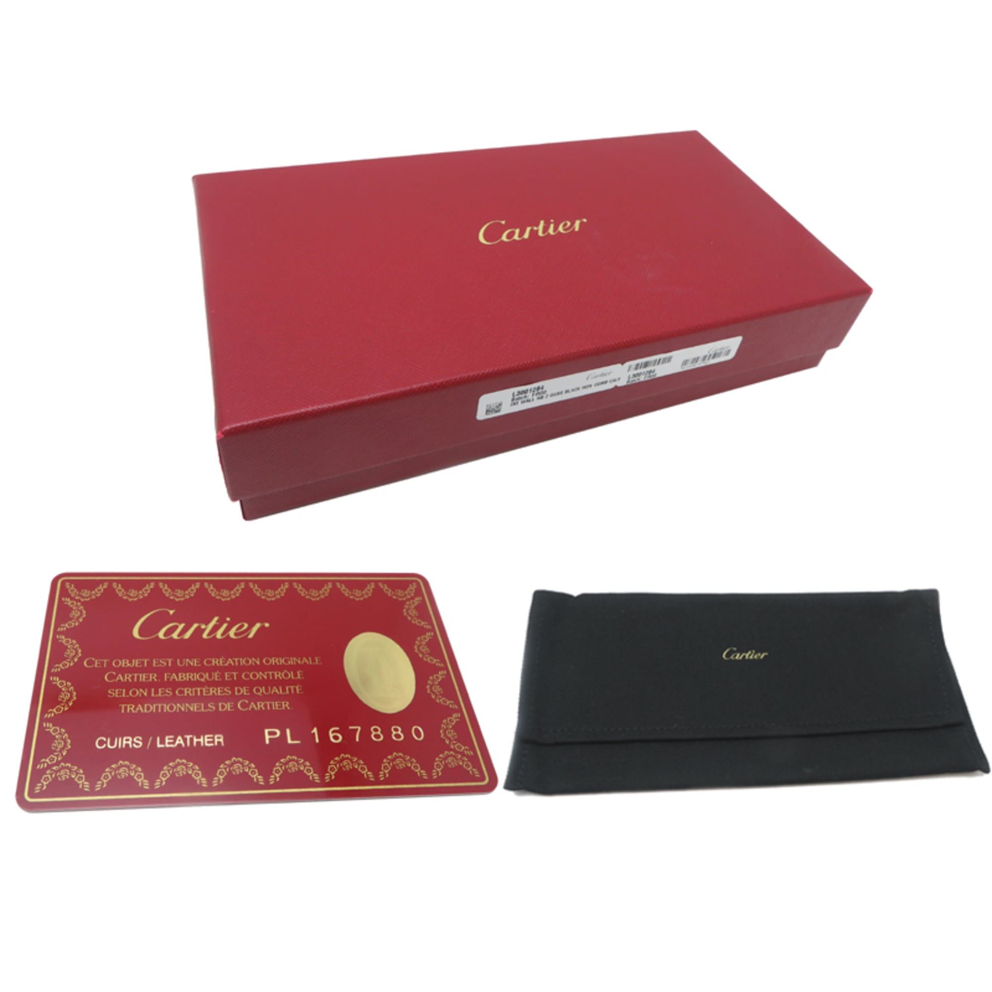 Cartier Cartier Women's Long Wallet L3000722 Enamel Bordeaux (Red) Size ONE SIZE - 9 Thumbnail