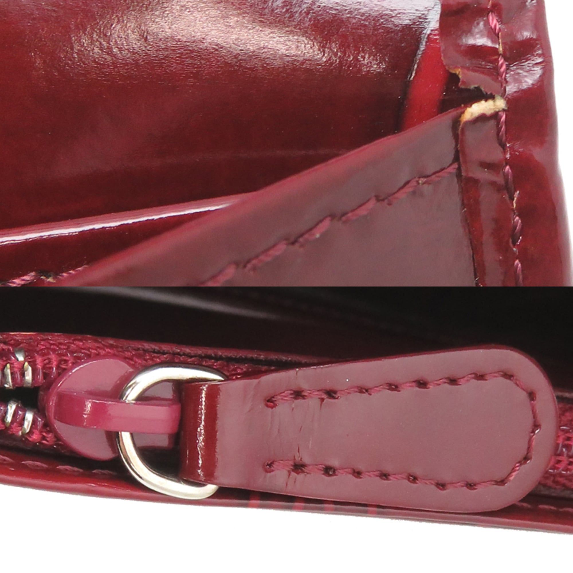 Cartier Cartier Women's Long Wallet L3000722 Enamel Bordeaux (Red) Size ONE SIZE - 10 Thumbnail