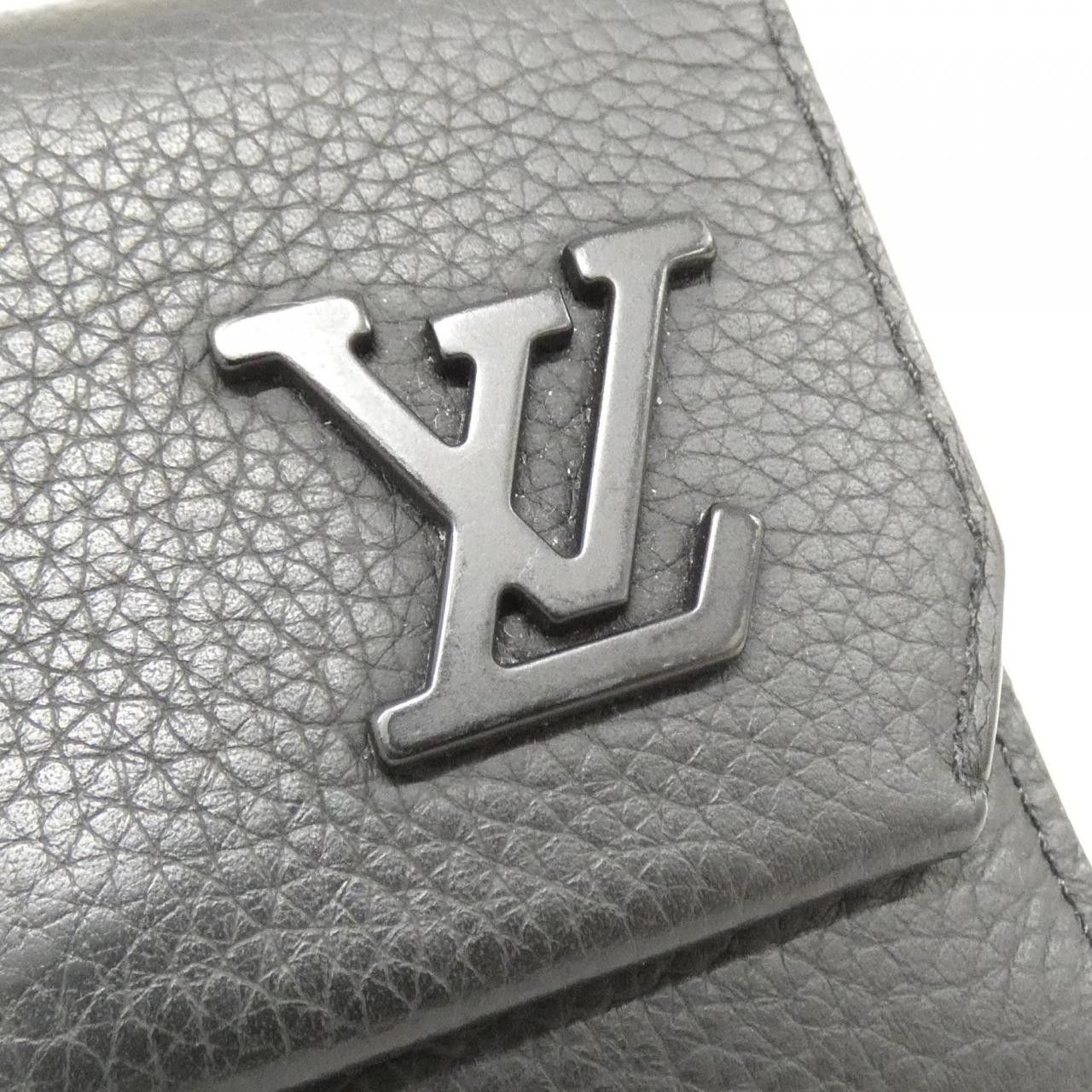 Louis Vuitton Louis Vuitton Louis Vuitton LV Aerogram Calfskin Wallet Leather Short Wallet M81740 DUTY FREE for USA Size ONE SIZE - 3 Thumbnail