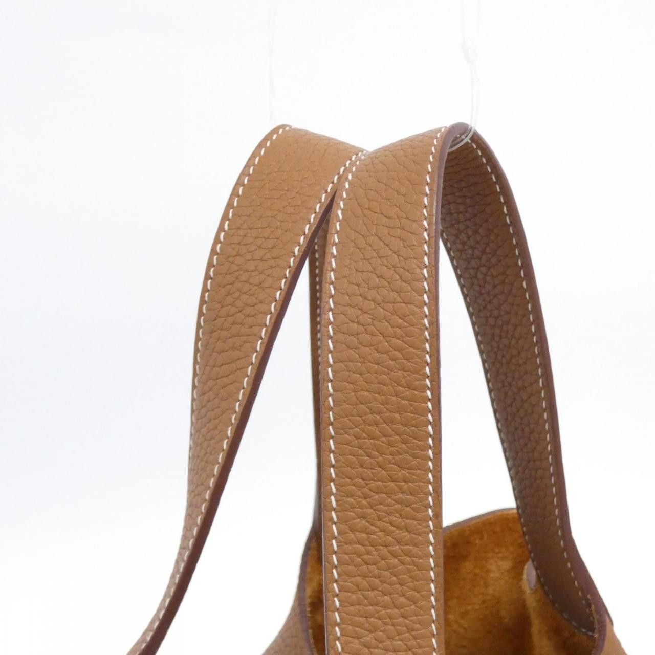 Hermes Hermes Hermes Picotin Lock MM Taurillon Clemence Bag Leather Handbag C DUTY FREE for USA Size ONE SIZE - 6 Thumbnail