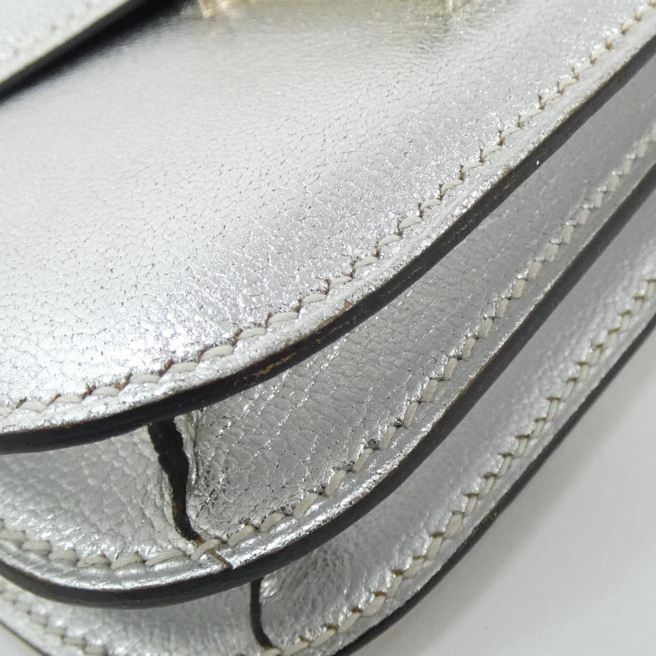 Hermes Hermes Hermes Constance3Mini Chevre Shoulder Bag Leather Shoulder Bag H DUTY FREE for USA Size ONE SIZE - 3 Thumbnail