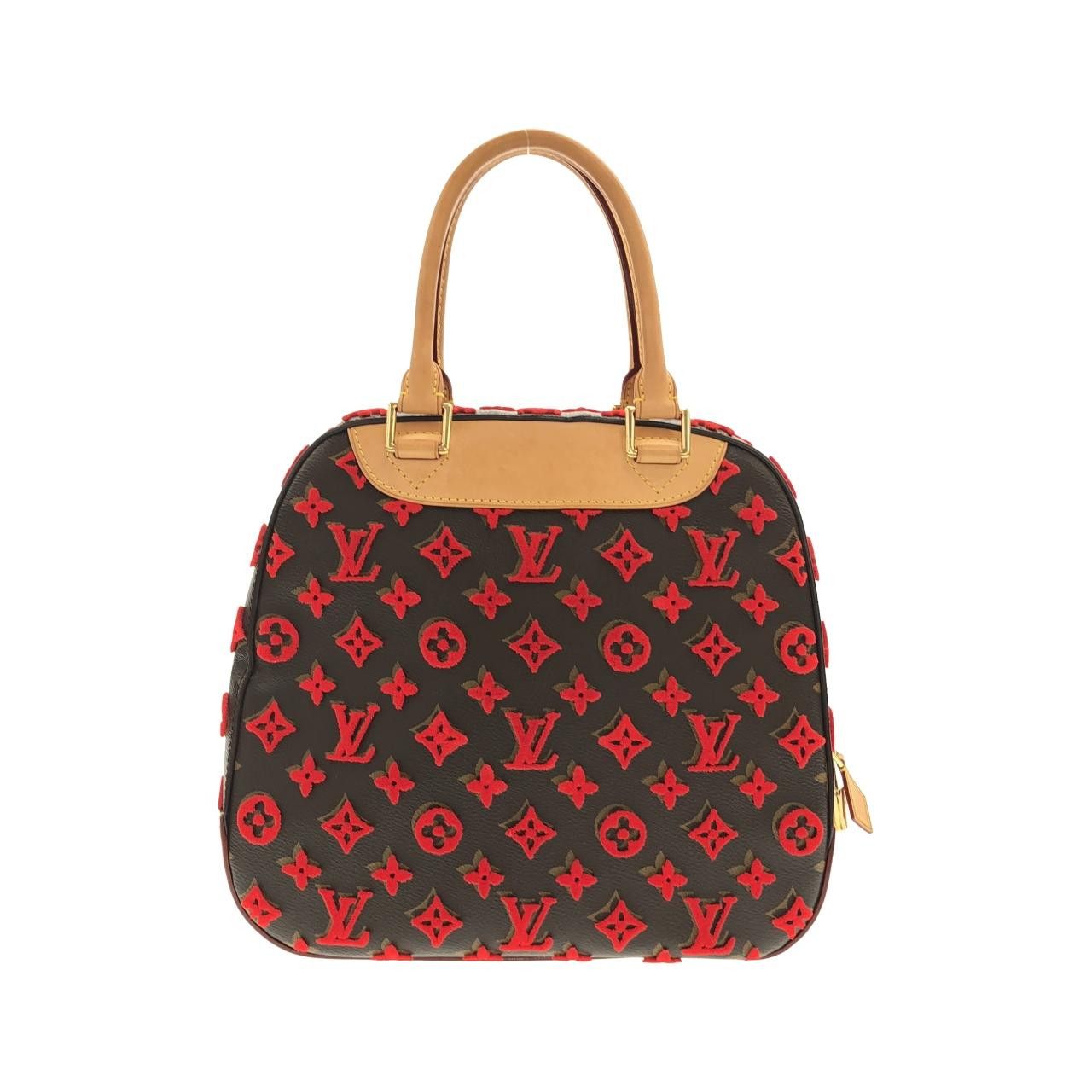 Louis Vuitton Louis Vuitton Louis Vuitton Monogram Veau Velours Bag Textile Handbag M40922 DUTY FREE for USA Size ONE SIZE - 2 Thumbnail