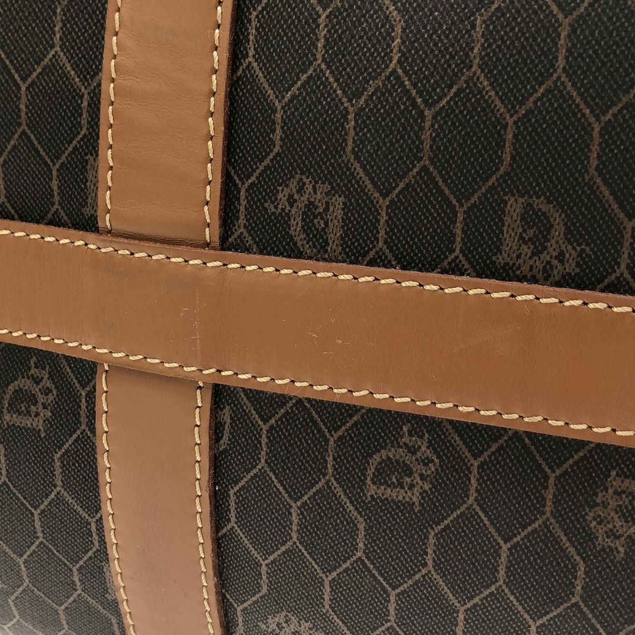 Dior Dior Christian Dior Coated Canvas Boston Bag Textile Travel Bag DUTY FREE for USA Size ONE SIZE - 4 Thumbnail