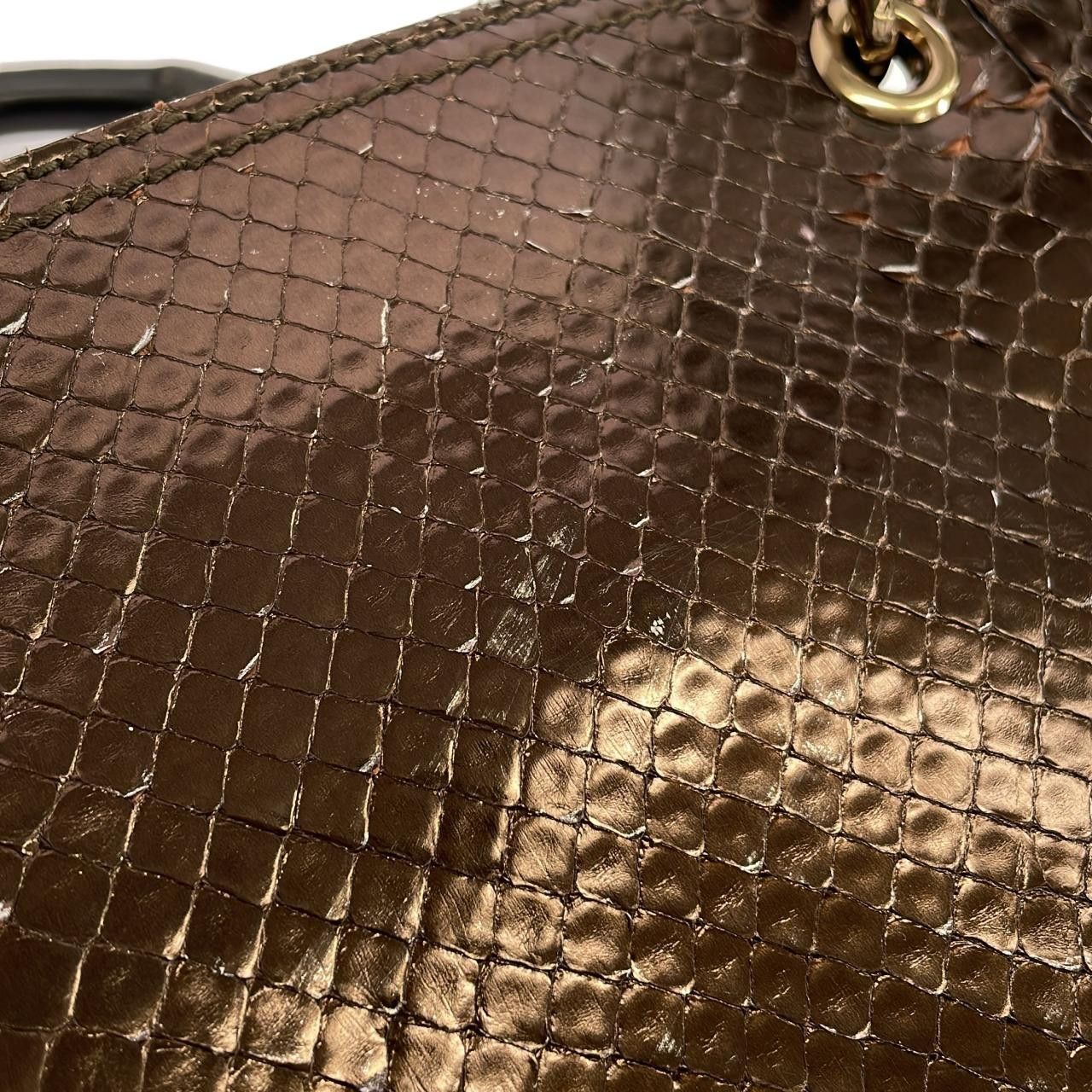 Gucci Gucci Gucci Python Shoulder Bag Others Crossbody Bag 323660 DUTY FREE for USA Size ONE SIZE - 6 Thumbnail