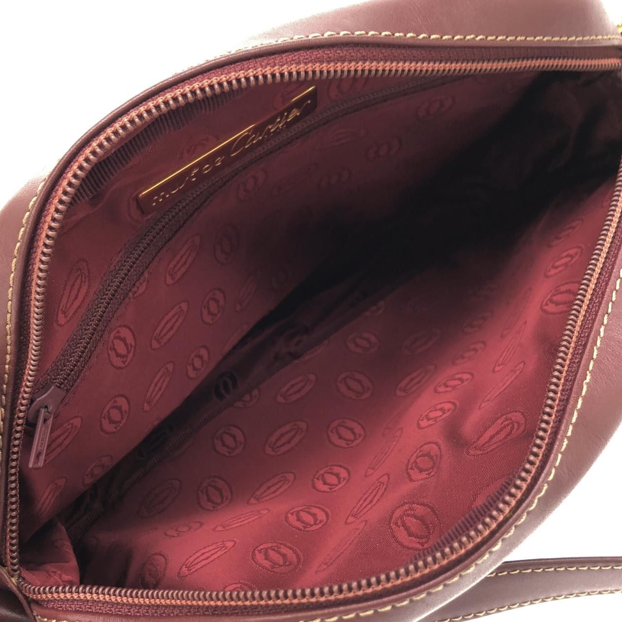 Cartier Cartier Cartier Must de Cartier Leather Shoulder Bag Leather Shoulder Bag L1000004 DUTY FREE for USA Size ONE SIZE - 9 Thumbnail