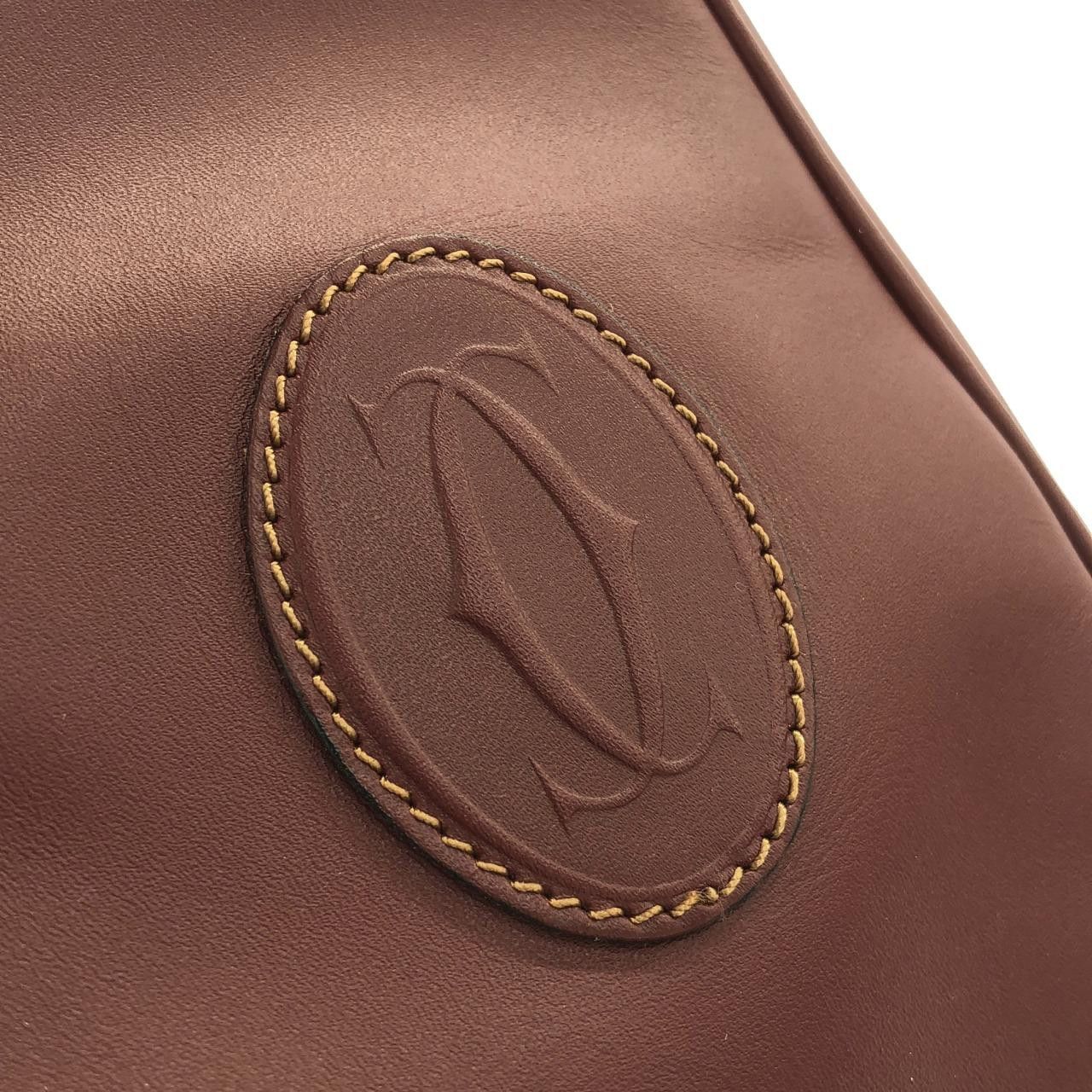 Cartier Cartier Cartier Must de Cartier Leather Shoulder Bag Leather Shoulder Bag DUTY FREE for USA Size ONE SIZE - 6 Thumbnail
