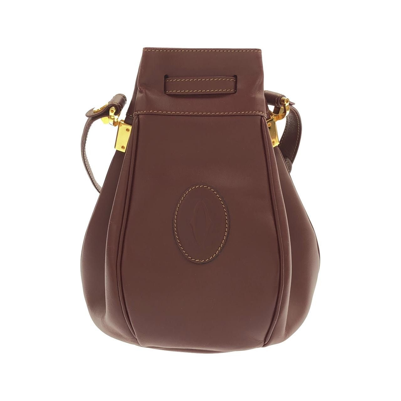 Cartier Cartier Cartier Must de Cartier Leather Shoulder Bag Leather Shoulder Bag DUTY FREE for USA Size ONE SIZE - 2 Thumbnail