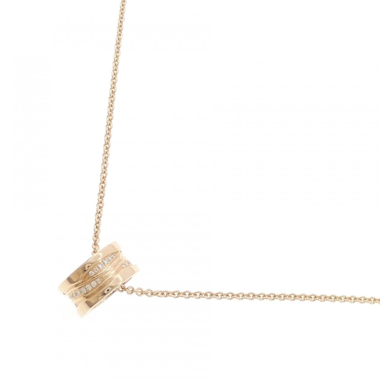 Bvlgari Bvlgari Bvlgari B.zero1 750 Pink Gold Diamond Necklace Precious Metal Necklace DUTY FREE for USA Size ONE SIZE - 2 Thumbnail