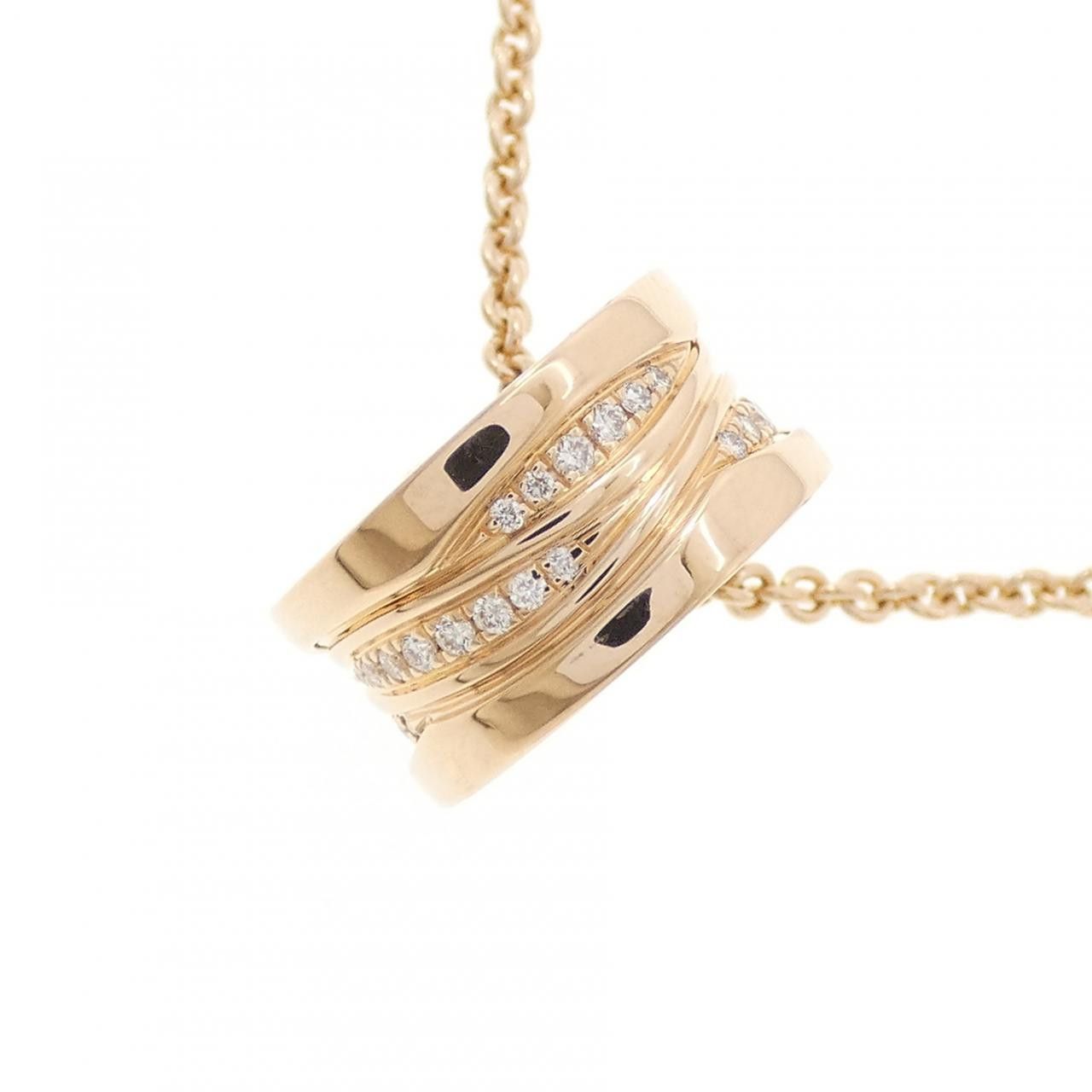 Bvlgari Bvlgari Bvlgari B.zero1 750 Pink Gold Diamond Necklace Precious Metal Necklace DUTY FREE for USA Size ONE SIZE - 3 Thumbnail