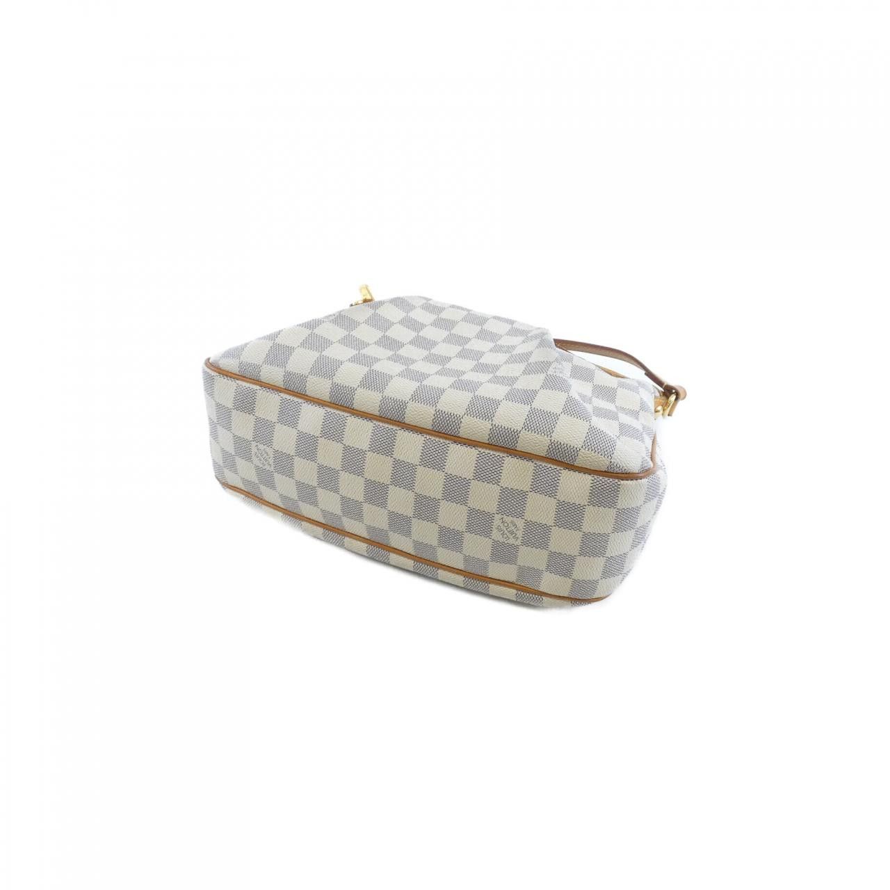 Louis Vuitton Louis Vuitton Louis Vuitton Damier Azur Syracuse Coated Canvas Shoulder Bag Textile Shoulder Bag N41113 DUTY FREE for USA Size ONE SIZE - 3 Thumbnail