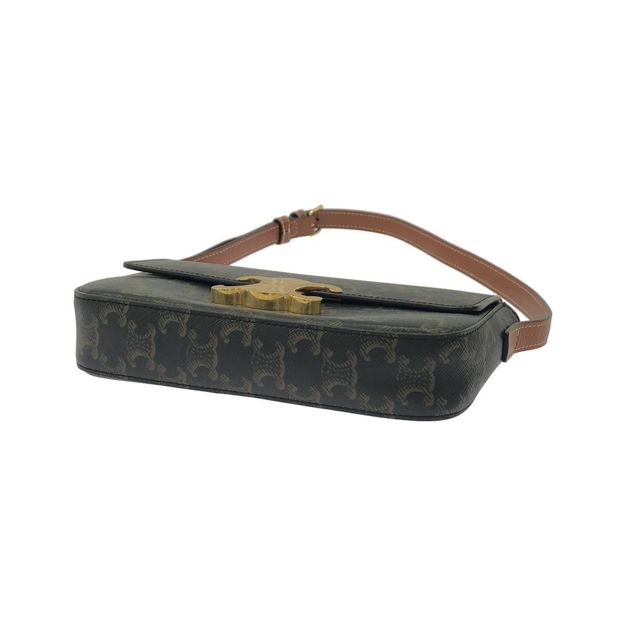Celine Celine Celine Claude Trionfecanvas Shoulder Bag Textile Shoulder Bag 194142CUZ DUTY FREE for USA Size ONE SIZE - 3 Thumbnail