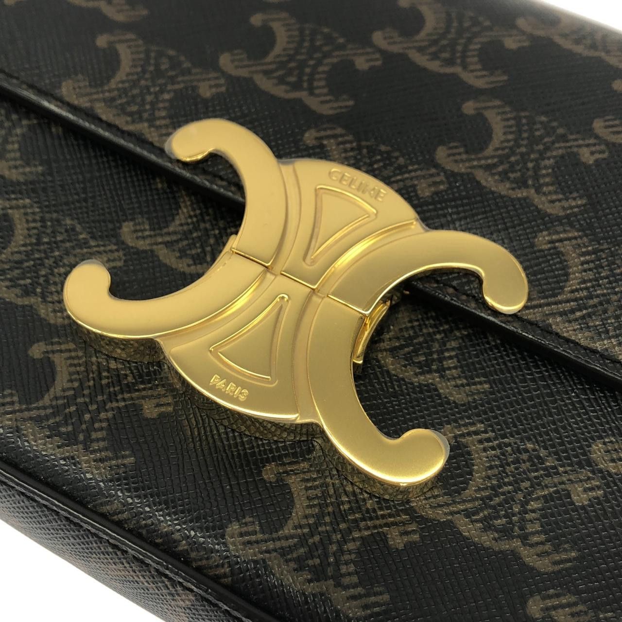 Celine Celine Celine Claude Trionfecanvas Shoulder Bag Textile Shoulder Bag 194142CUZ DUTY FREE for USA Size ONE SIZE - 4 Thumbnail