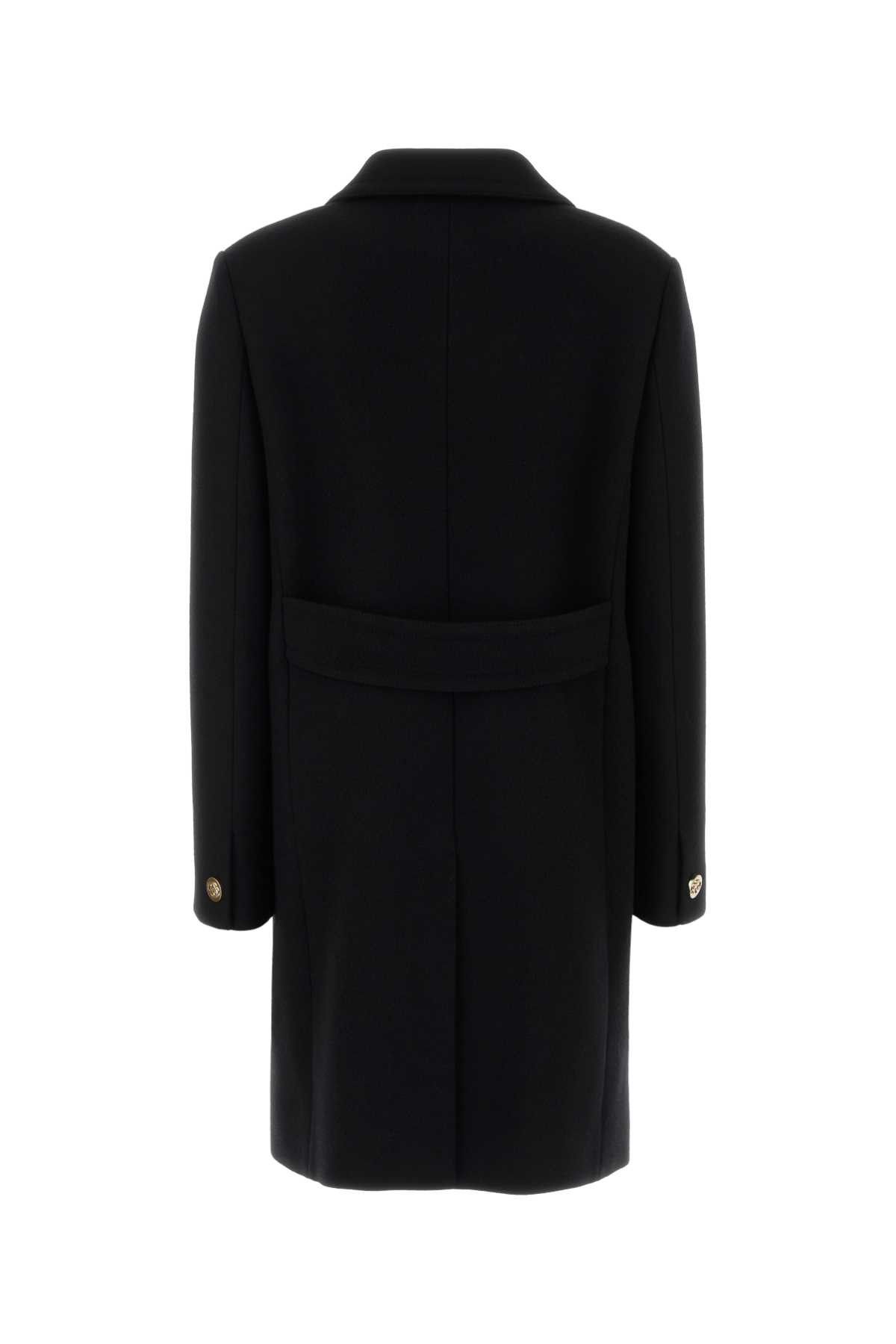 Gucci Black Wool Coat Size S / US 4 / IT 40 - 2 Thumbnail