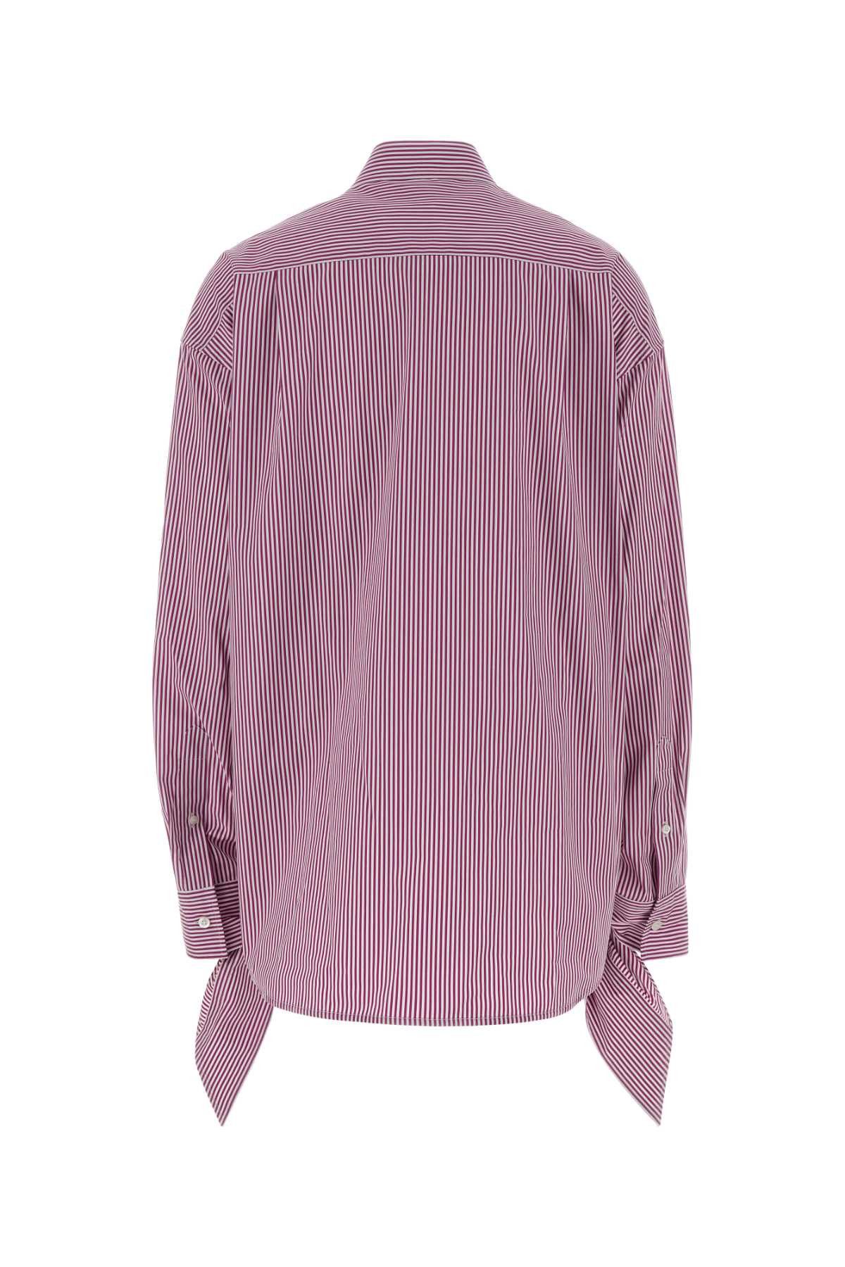 Balenciaga Embroidered Poplin Oversize Shirt Size S / US 4 / IT 40 - 2 Thumbnail
