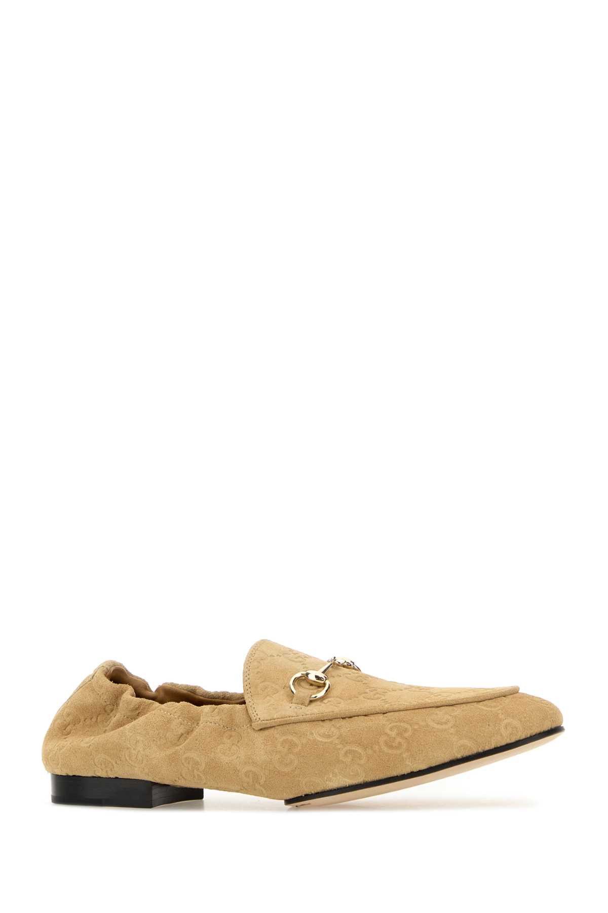 Gucci Beige Suede Loafers Size US 11 / IT 41 - 2 Thumbnail