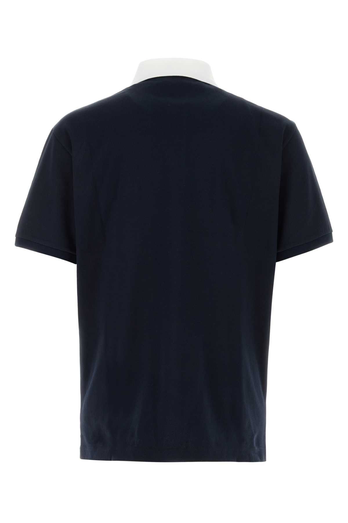 Gucci Midnight Blue Stretch Piquet Polo Shirt Size US XL / EU 56 / 4 - 2 Thumbnail