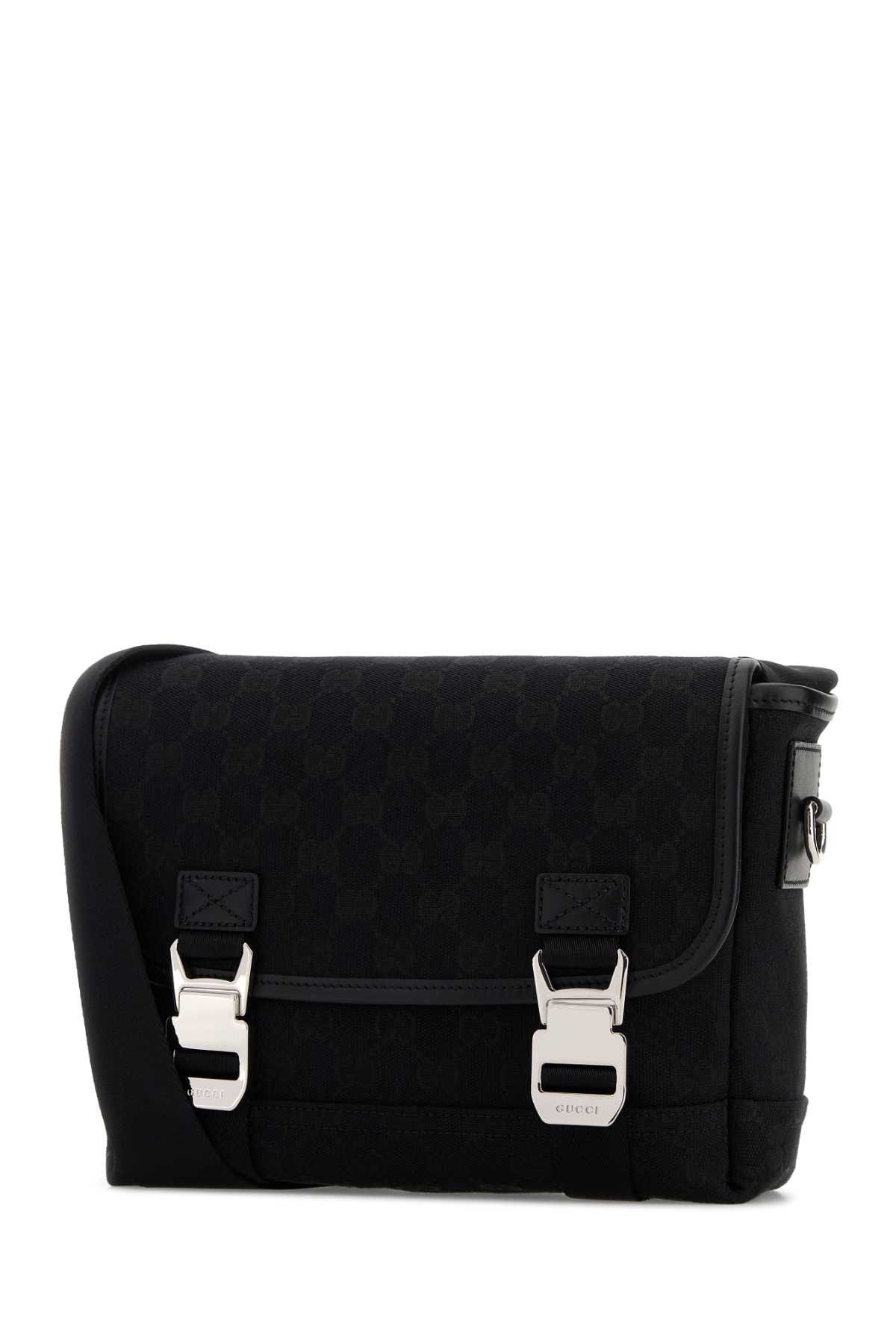 Gucci Black Canvas Crossbody Bag Size ONE SIZE - 2 Thumbnail