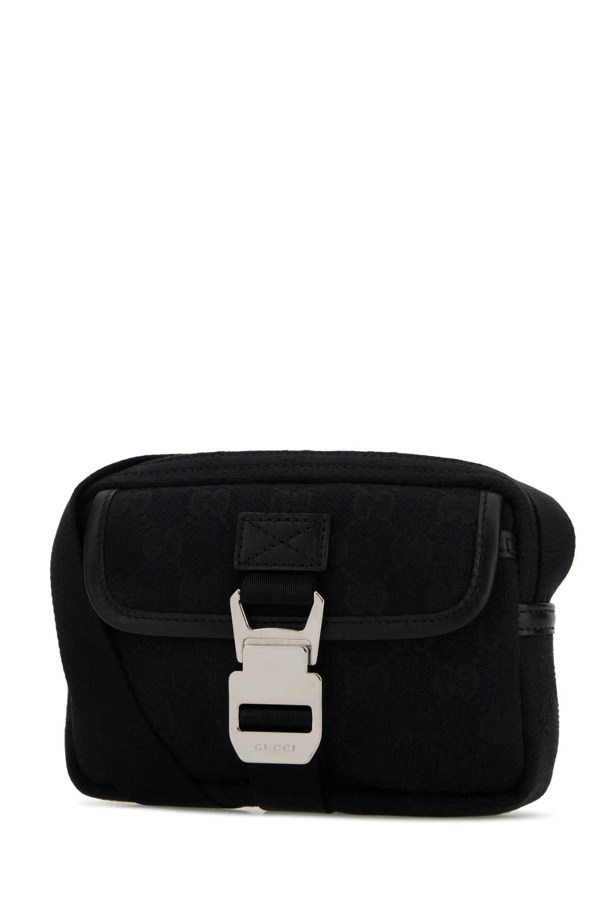 Gucci Black Canvas Mini Crossbody Bag Size ONE SIZE - 2 Thumbnail