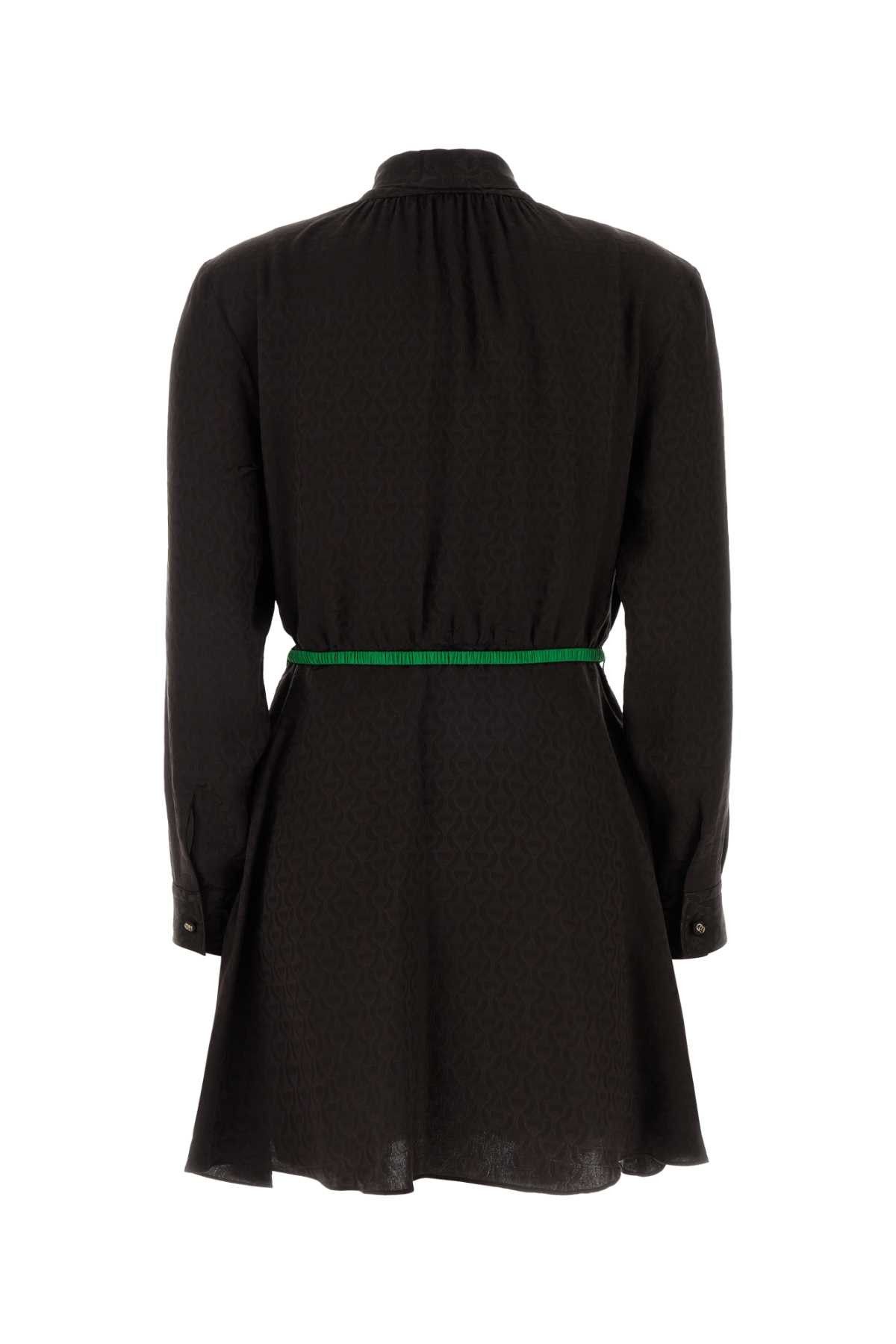 Gucci Brown Jacquard Dress Size M / US 6-8 / IT 42-44 - 2 Thumbnail