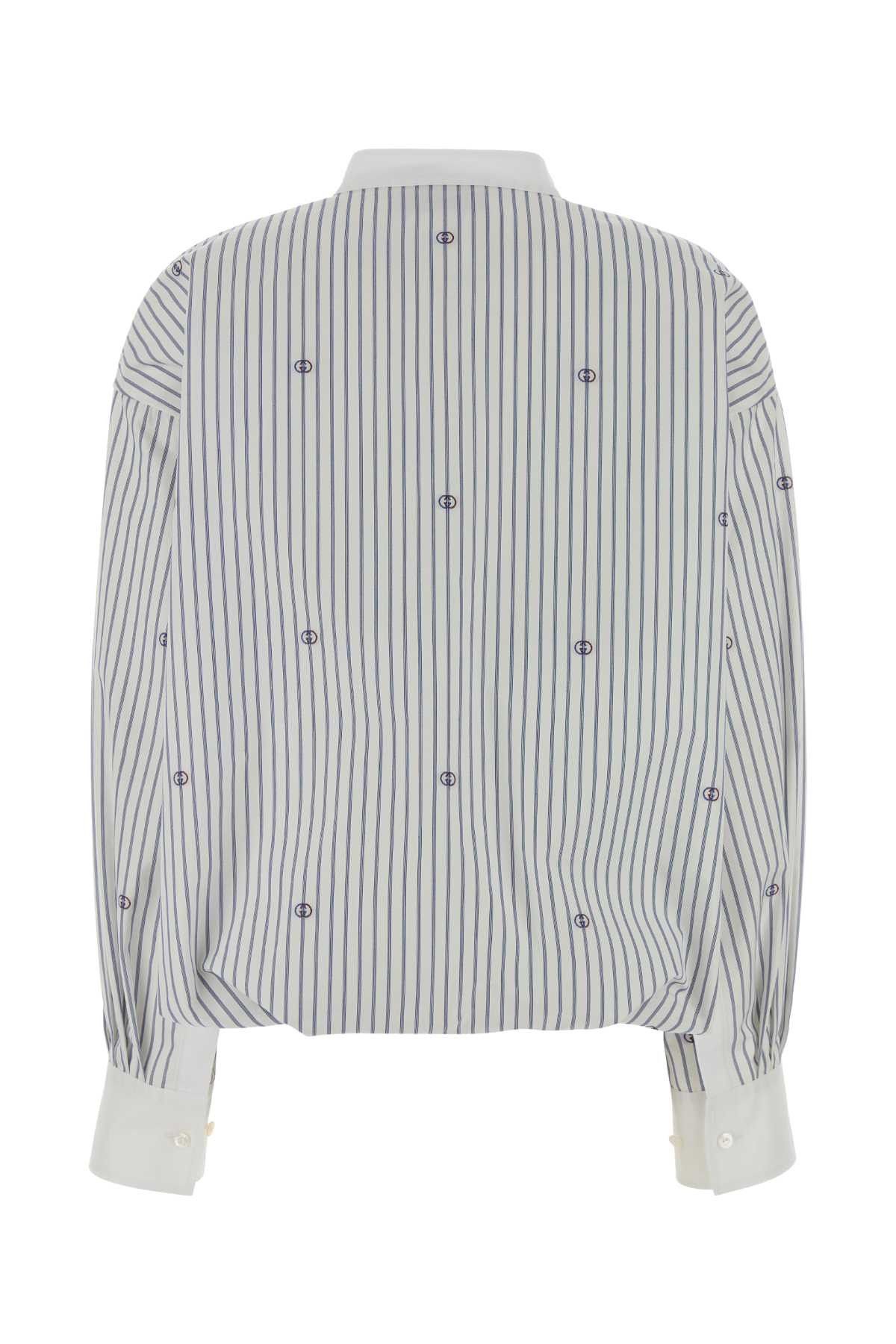 Gucci Embroidered Poplin Shirt Size S / US 4 / IT 40 - 2 Thumbnail