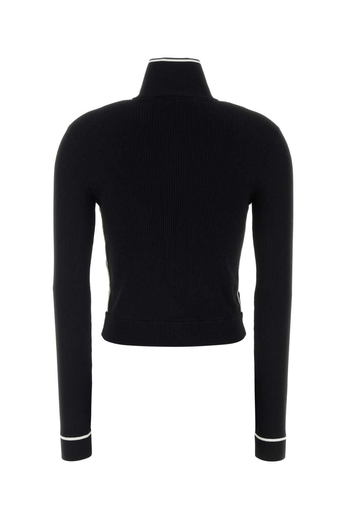 Gucci Black Viscose Blend Cardigan Size XS / US 0-2 / IT 36-38 - 2 Thumbnail
