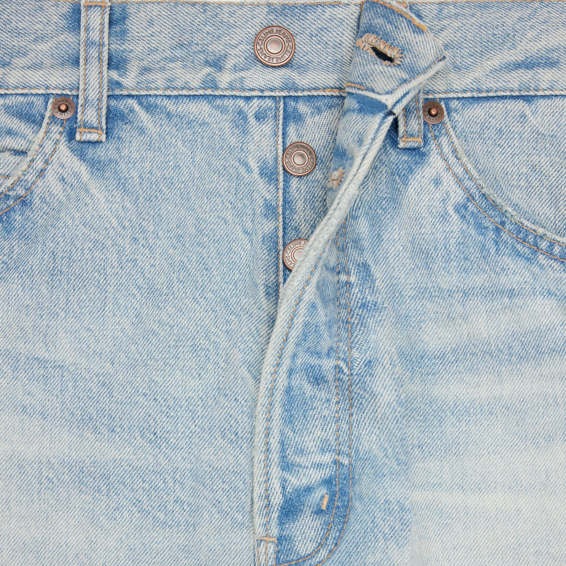 Celine WESLEY JEANS IN BREEZY POINT WASH DENIM Size US 38 / EU 54 - 4 Thumbnail